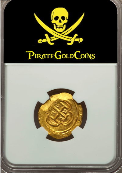 Mexico 2 Escudos 1714 "1715 Plate Fleet Shipwreck" NGC 64 4
