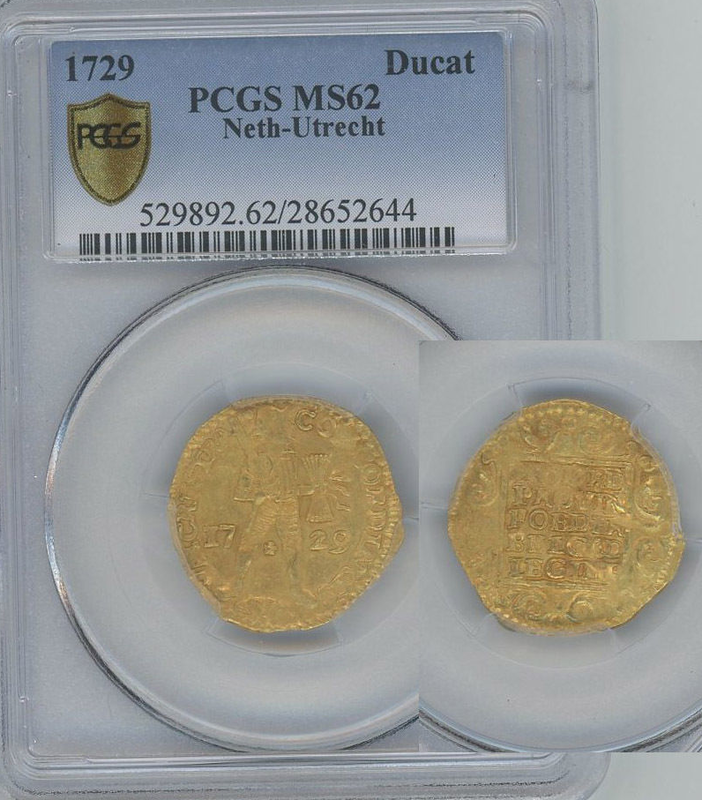Coin grading comparison, PCGS 62