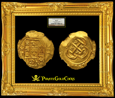 Mexico 2 Escudos 1714 "1715 Plate Fleet Shipwreck" NGC 64 3
