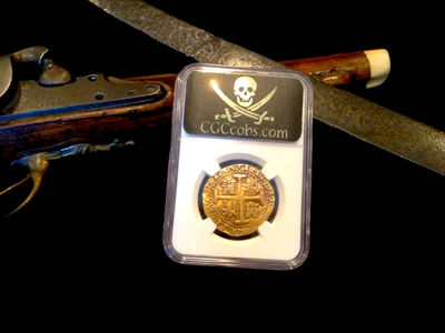 Peru 8 Escudos 1705 NGC 30 30