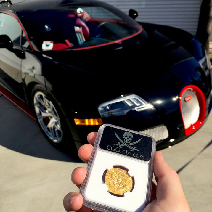 Spain 2 Escudos 1556-98 NGC 58