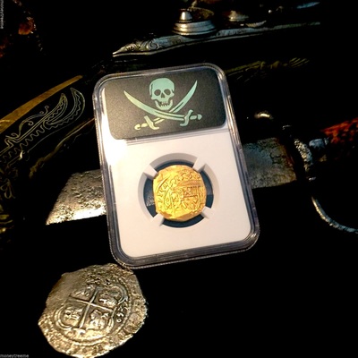 Mexico 4 Escudos 1715 "1715 Plate Fleet" NGC 62 9