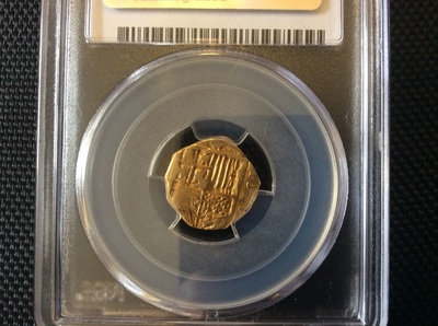 Spain 1 Escudo 1597 "dated" PCGS 40 9