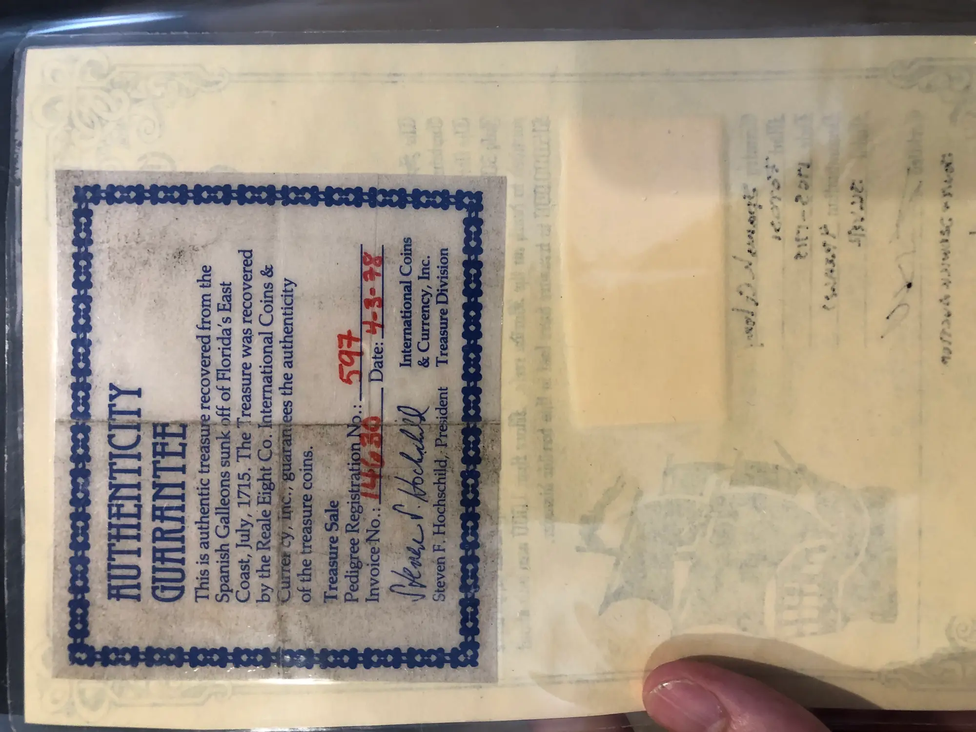 Mexico 4 Reales ND "From 1715 Fleet Shipwreck" Shipwreck Jewelry 7