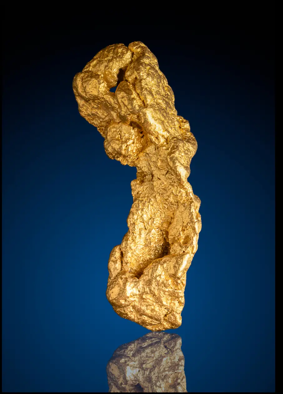 Australian Gold Nugget "Barbell" 19.58gm 39mm 2