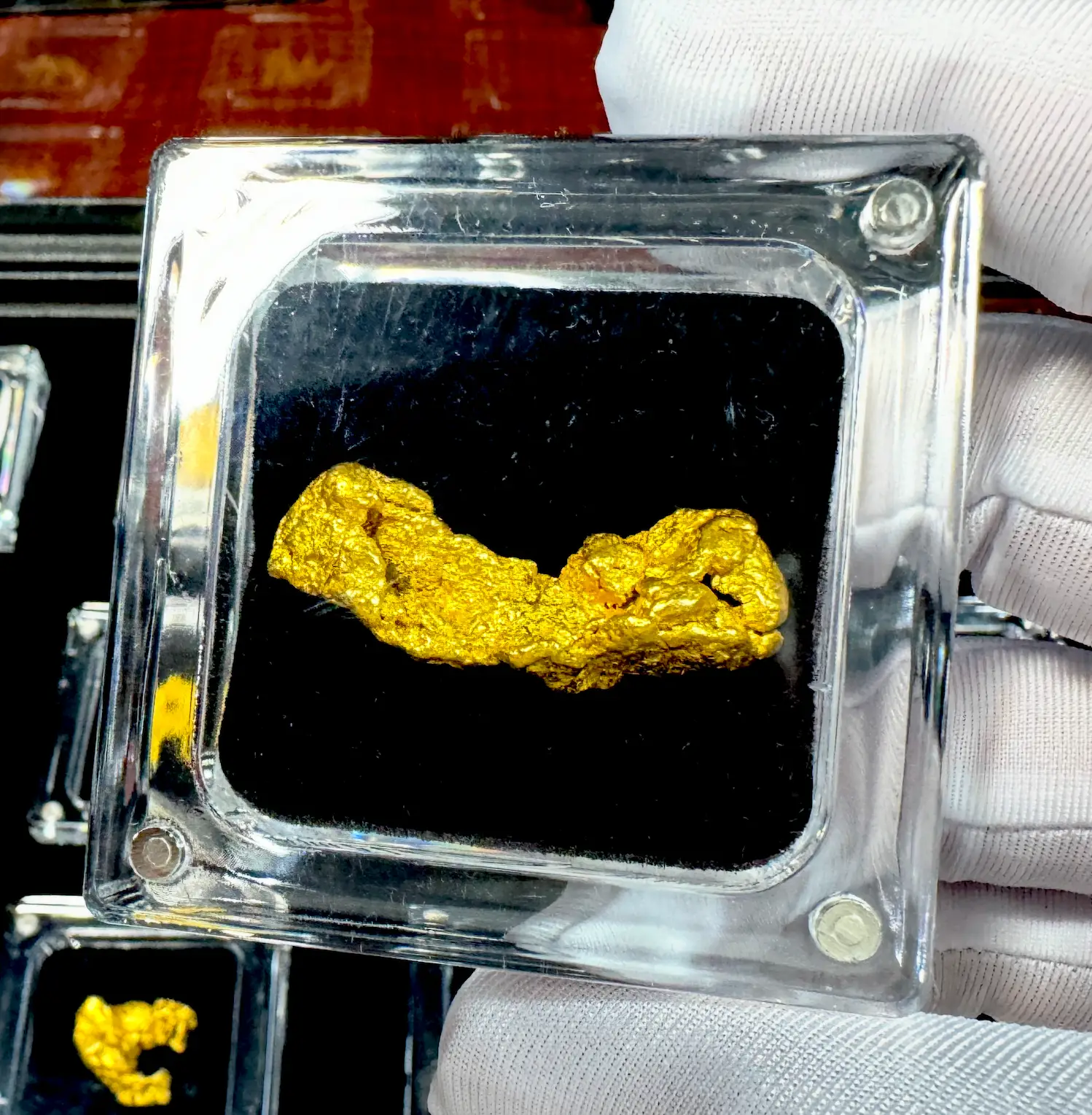 Australian Gold Nugget "Barbell" 19.58gm 39mm 3