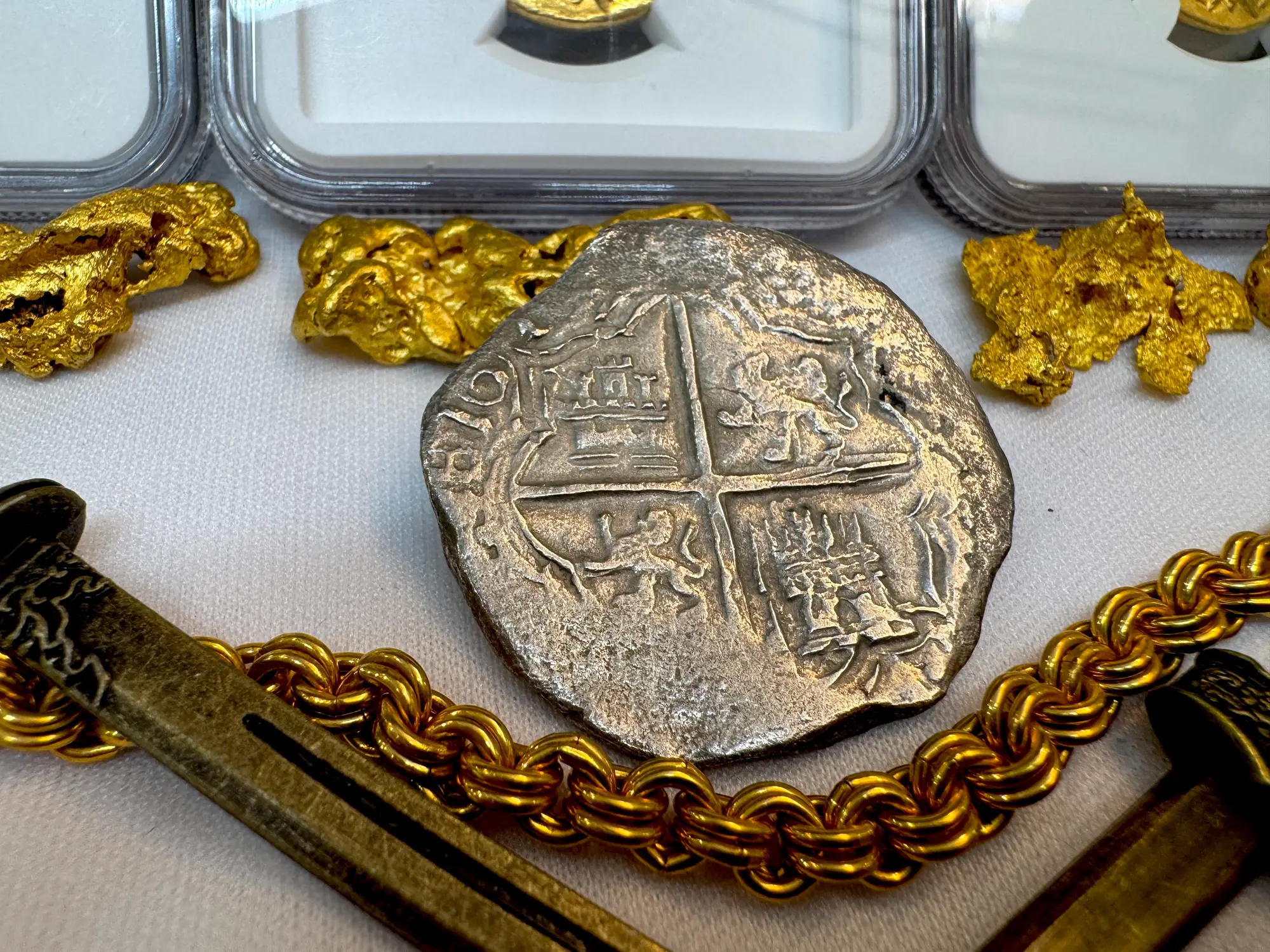 Bolivia 8 Reales 1618-21 "Partial Date- Atocha 1622 Shipwreck" Grade 2 5