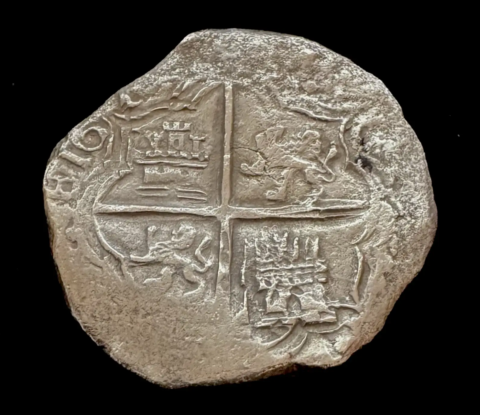 Bolivia 8 Reales 1618-21 "Partial Date- Atocha 1622 Shipwreck" Grade 2 11