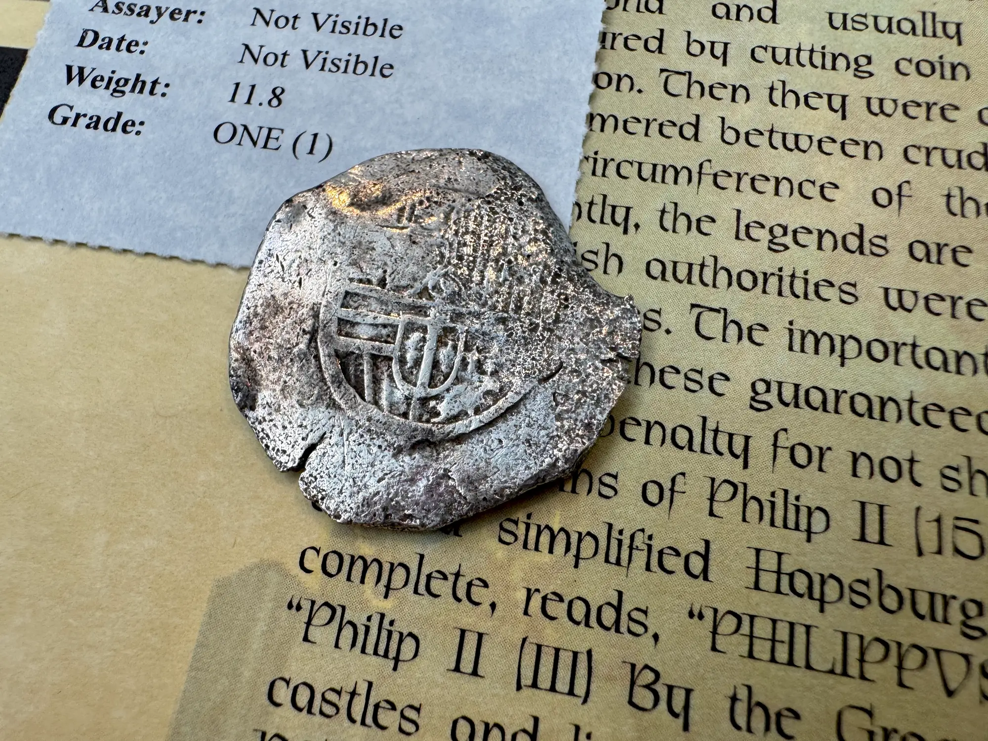 Mexico 4 Reales 1598-21 "Atocha 1622 Shipwreck" Grade 1 18