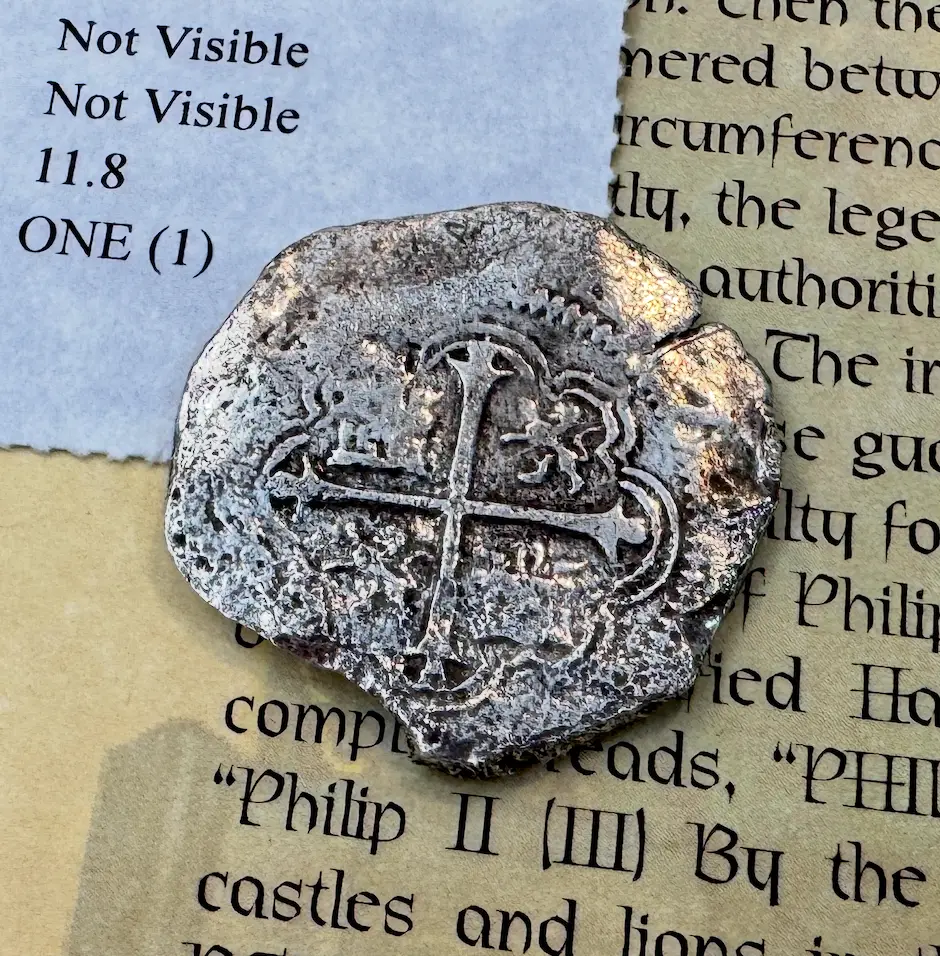 Mexico 4 Reales 1598-21 "Atocha 1622 Shipwreck" Grade 1