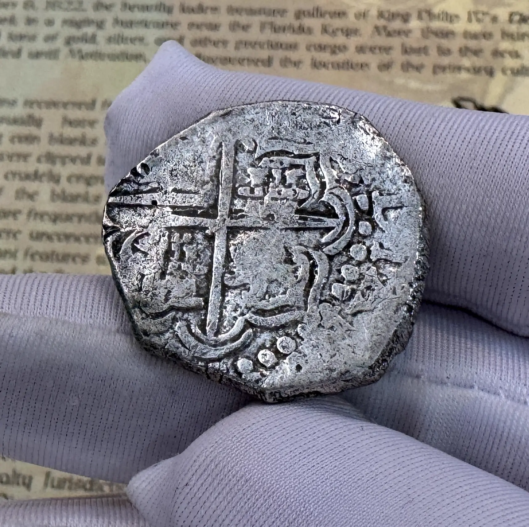 Bolivia 4 Reales 1598-21 "Atocha 1622 Shipwreck" Grade 1