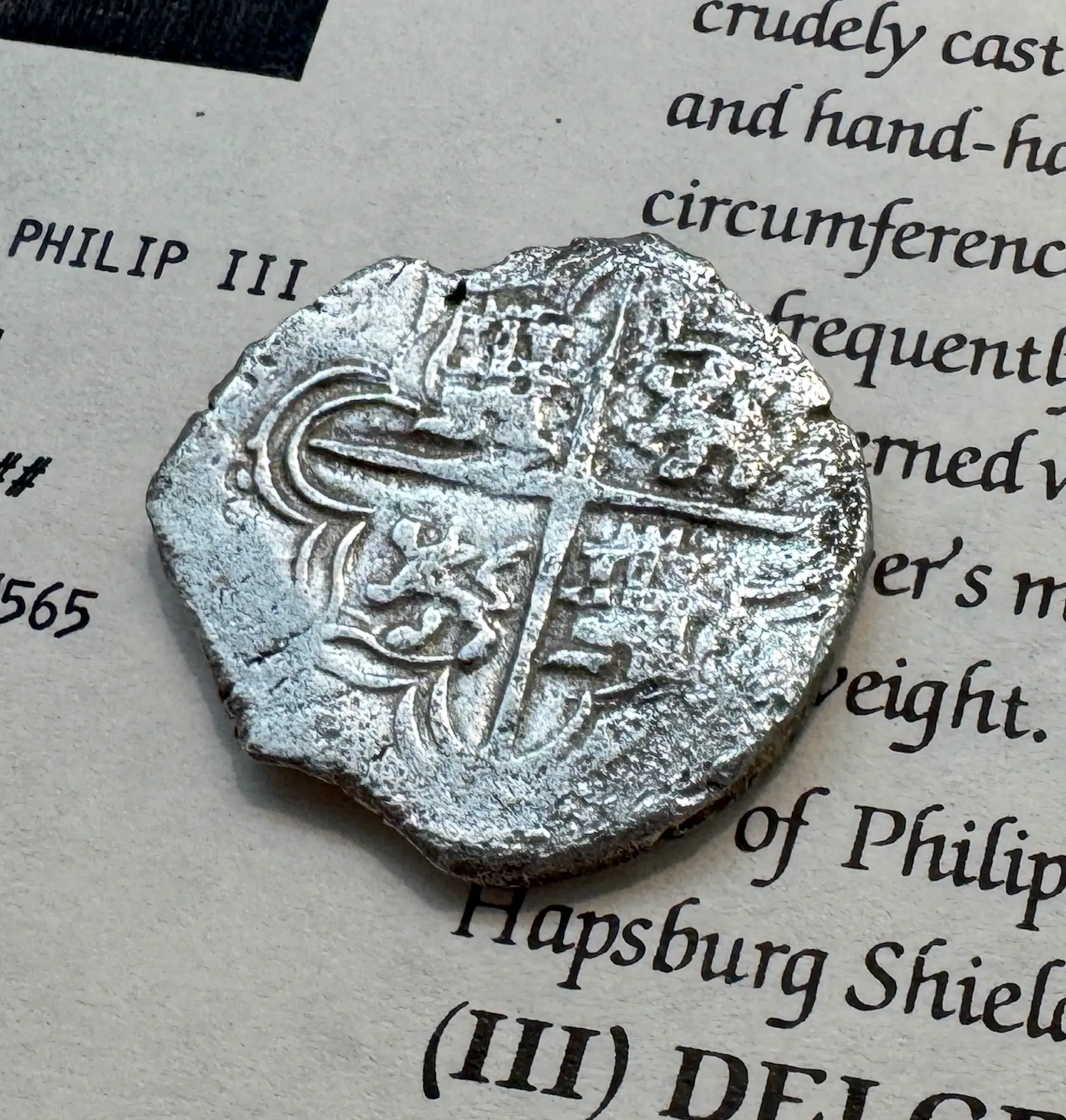 Bolivia 4 Reales 1598-21 "Atocha 1622 Shipwreck" Grade 2