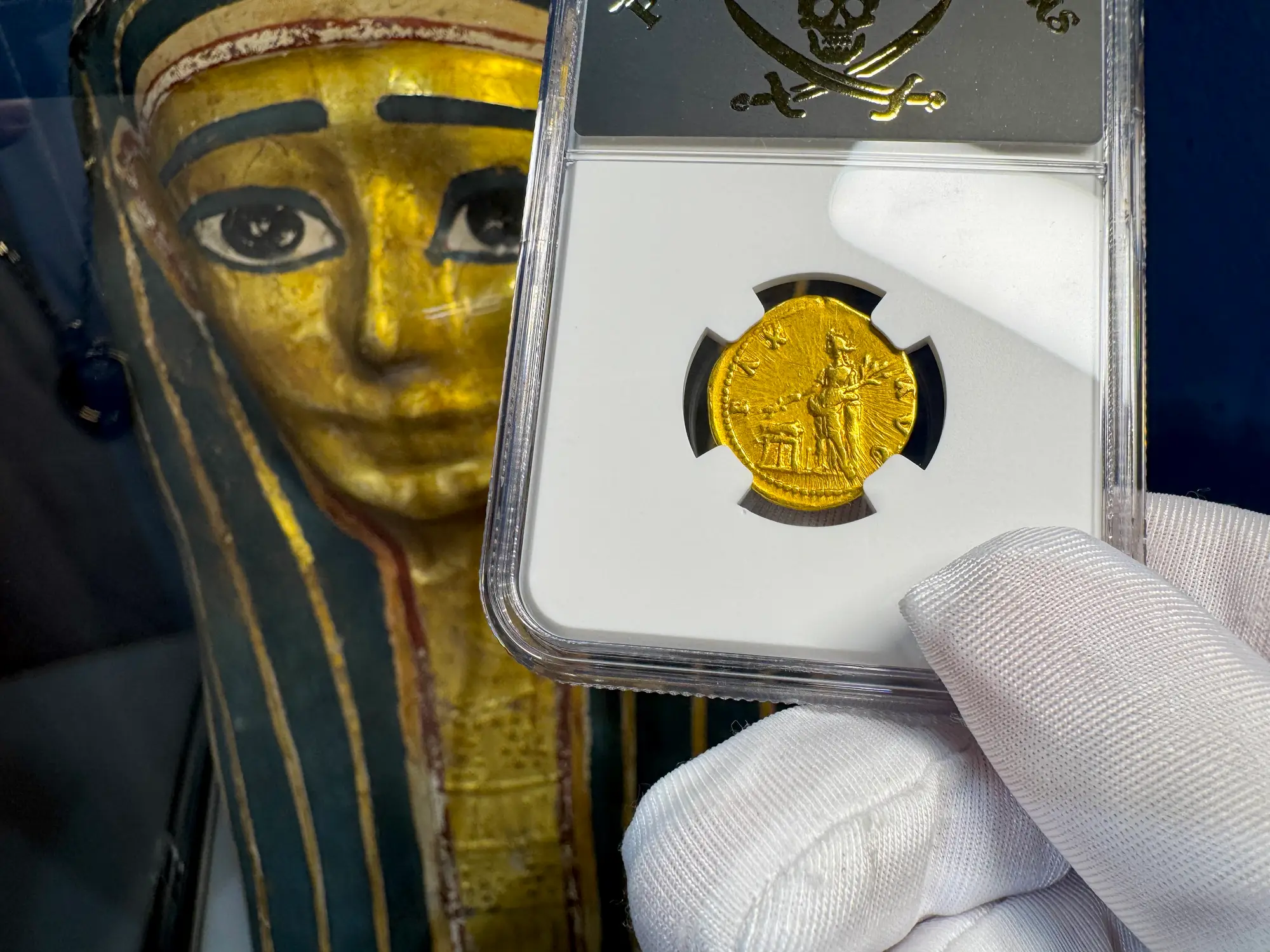 Roman Empire "Titus" 11th of 12 Caesars NGC Ch VF 20