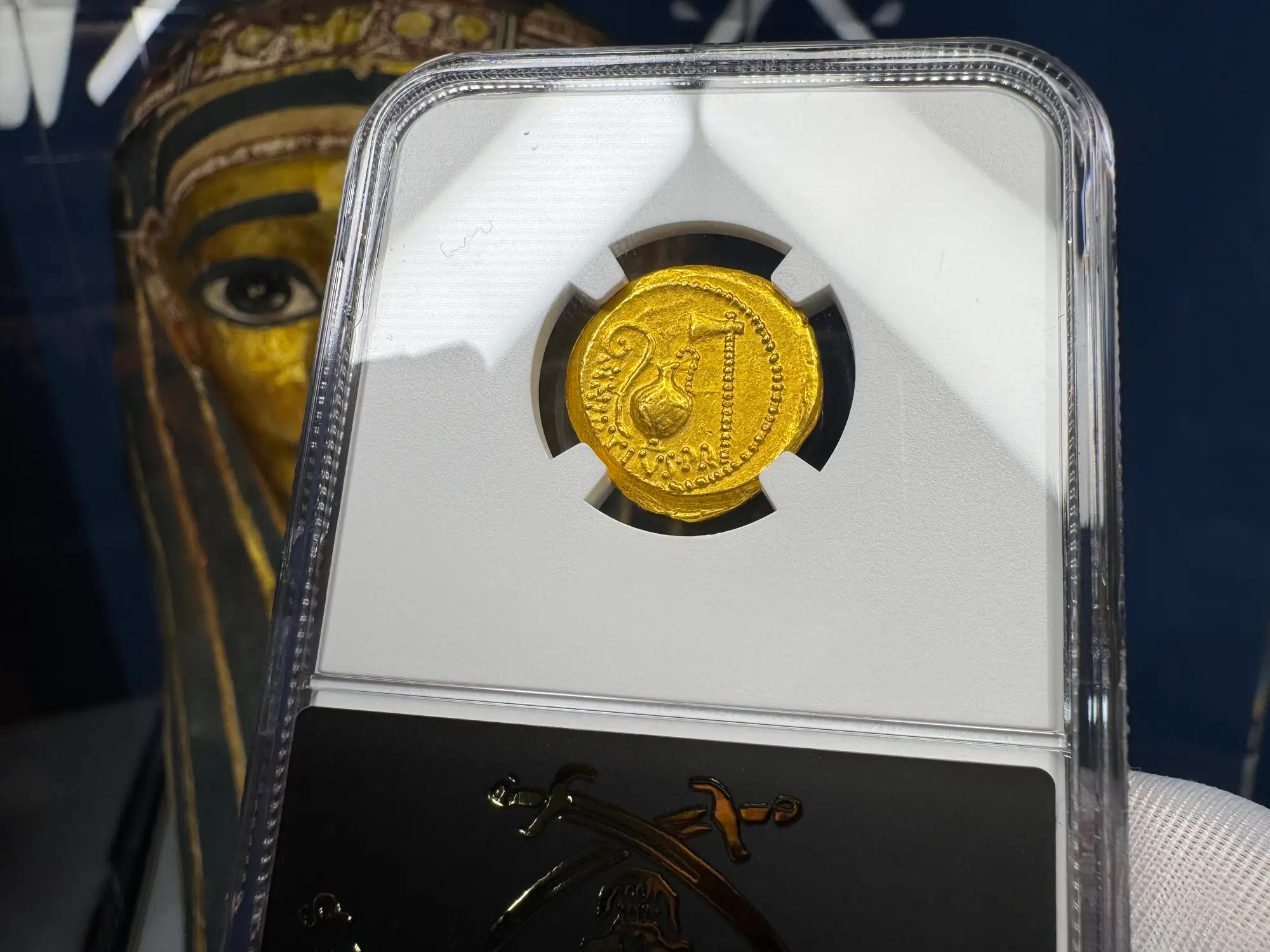 Roman Imperatorial "Julius Caesar" 1st of 12 Caesars NGC AU 7