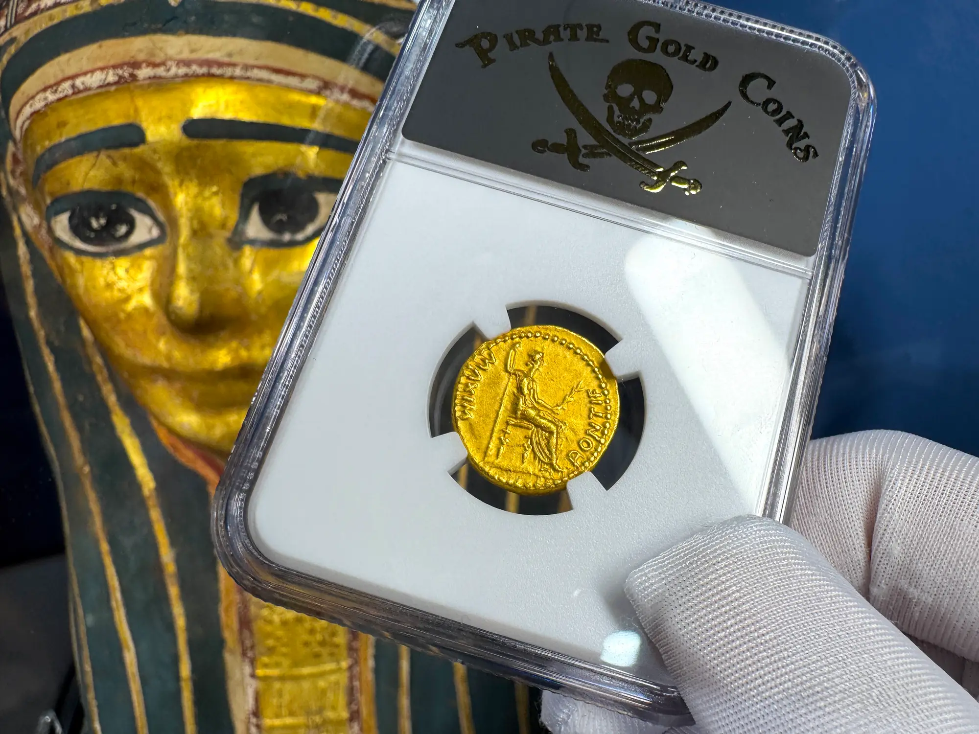 Roman Empire "Tiberius" 3rd of 12 Caesars NGC Ch XF 13