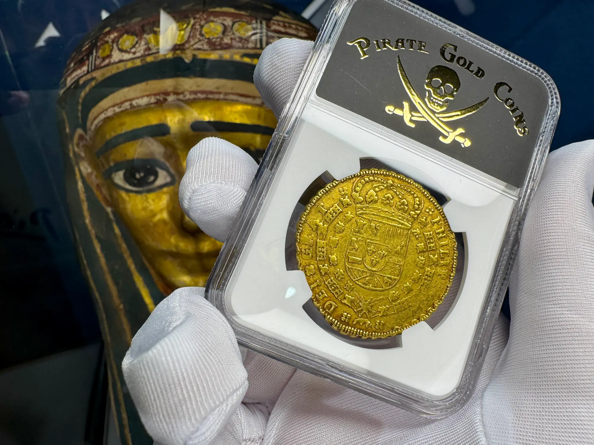 Spain 8 Escudos 1712 "Philip V" NGC 55 6