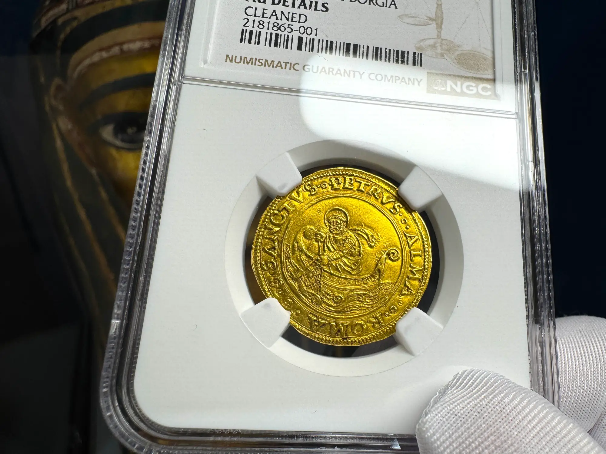 Italy "St Peter Fishing" 2 Fiorini NGC AU  3