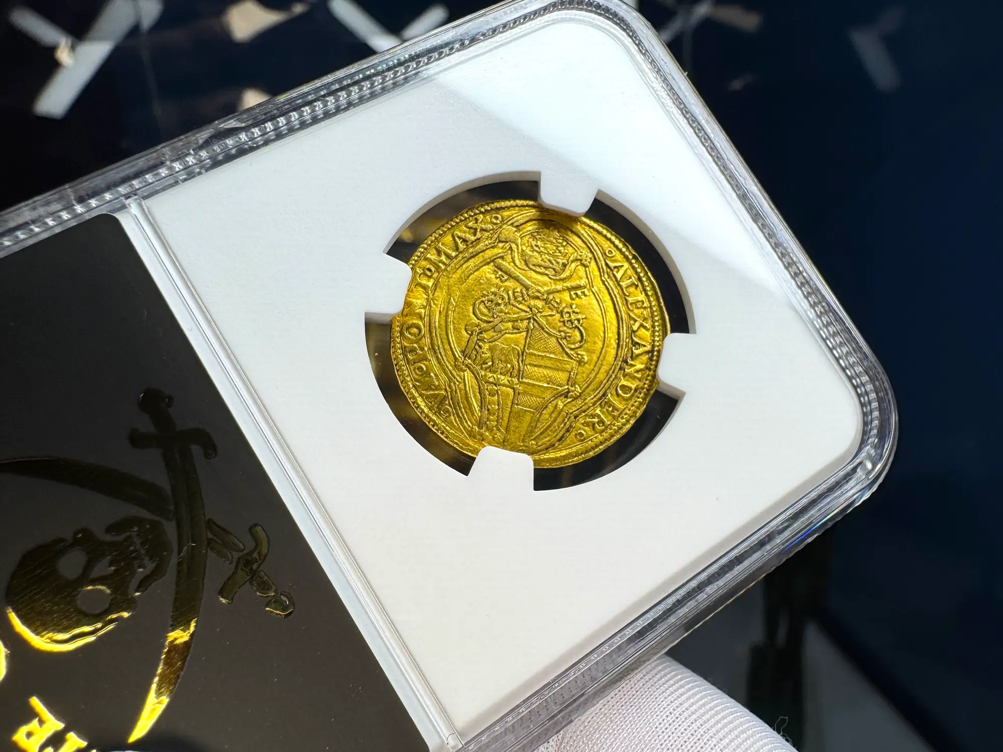 Italy "St Peter Fishing" 2 Fiorini NGC AU  13