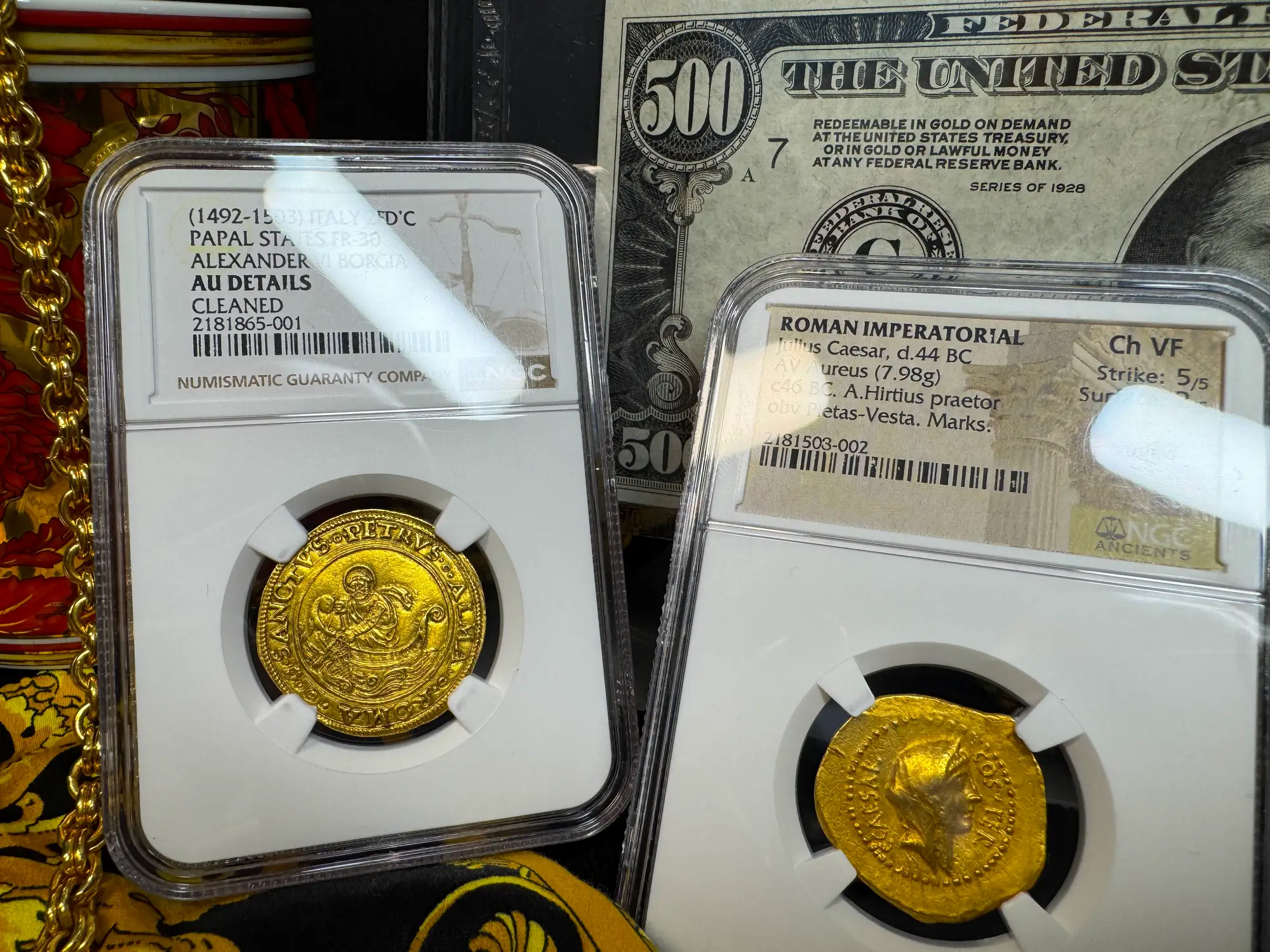 Italy "St Peter Fishing" 2 Fiorini NGC AU  26