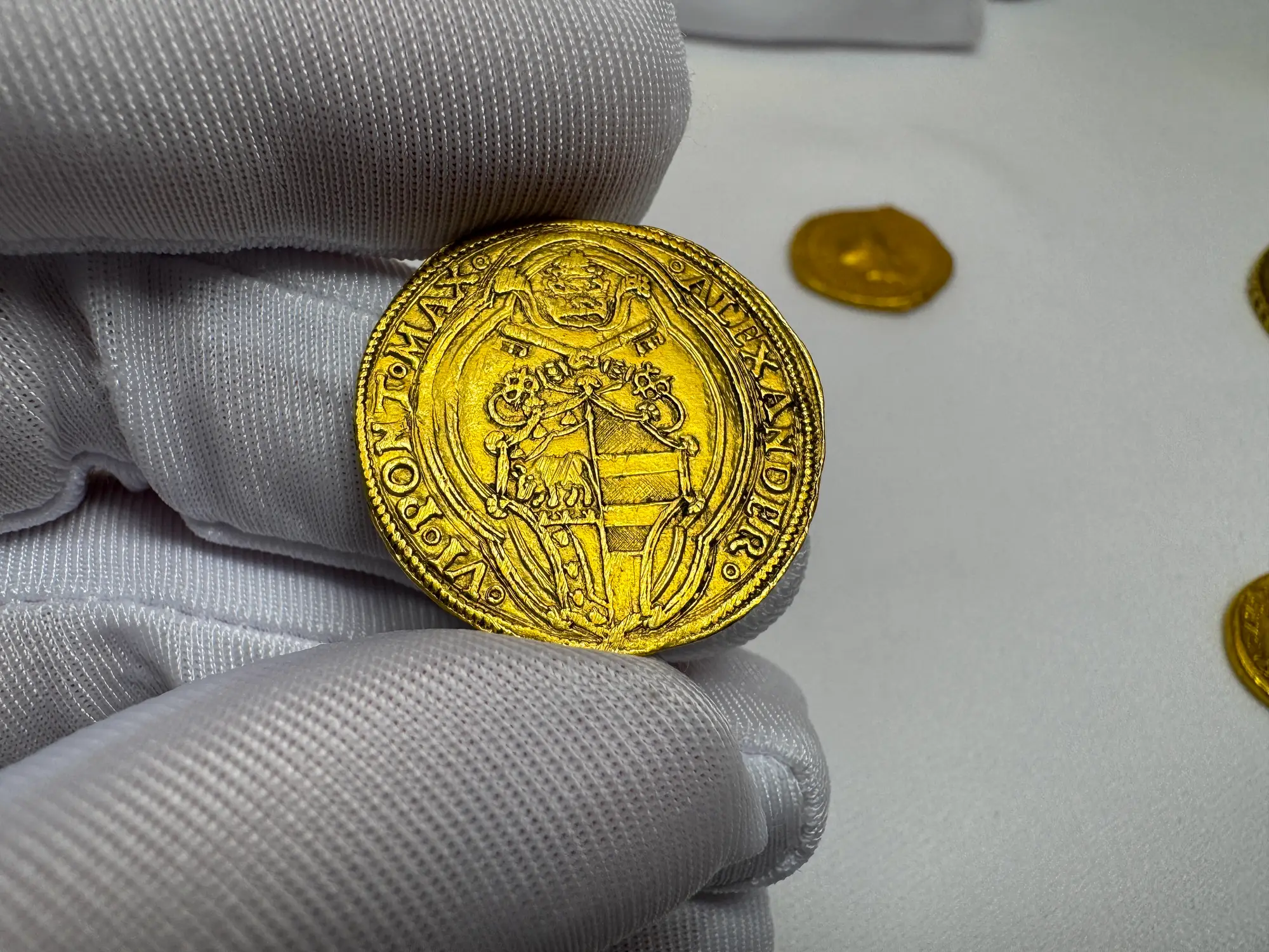 Italy "St Peter Fishing" 2 Fiorini NGC AU  16