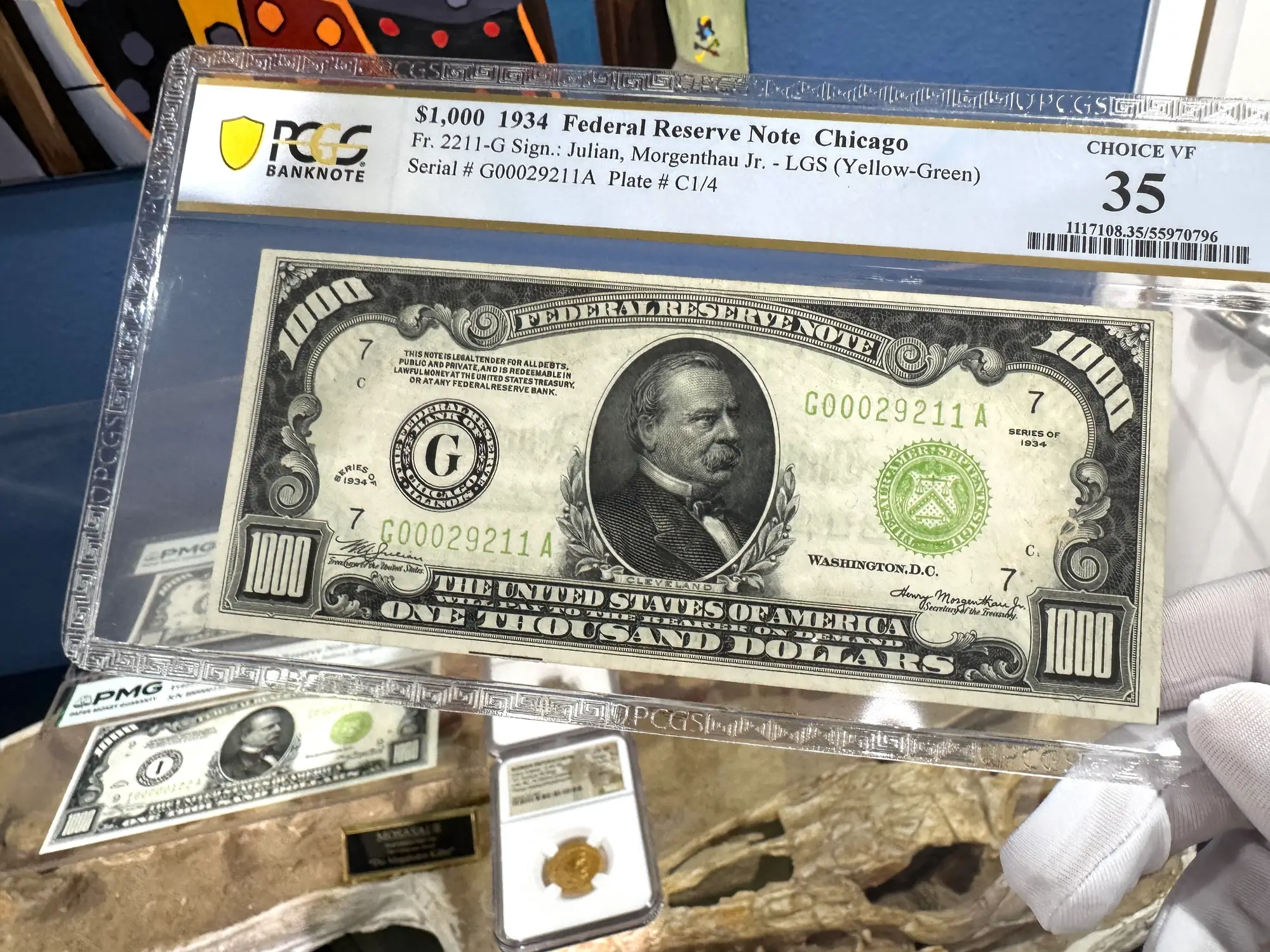 FR 2211-G CHICAGO $1,000 1934 PCGS 35EPQ 3