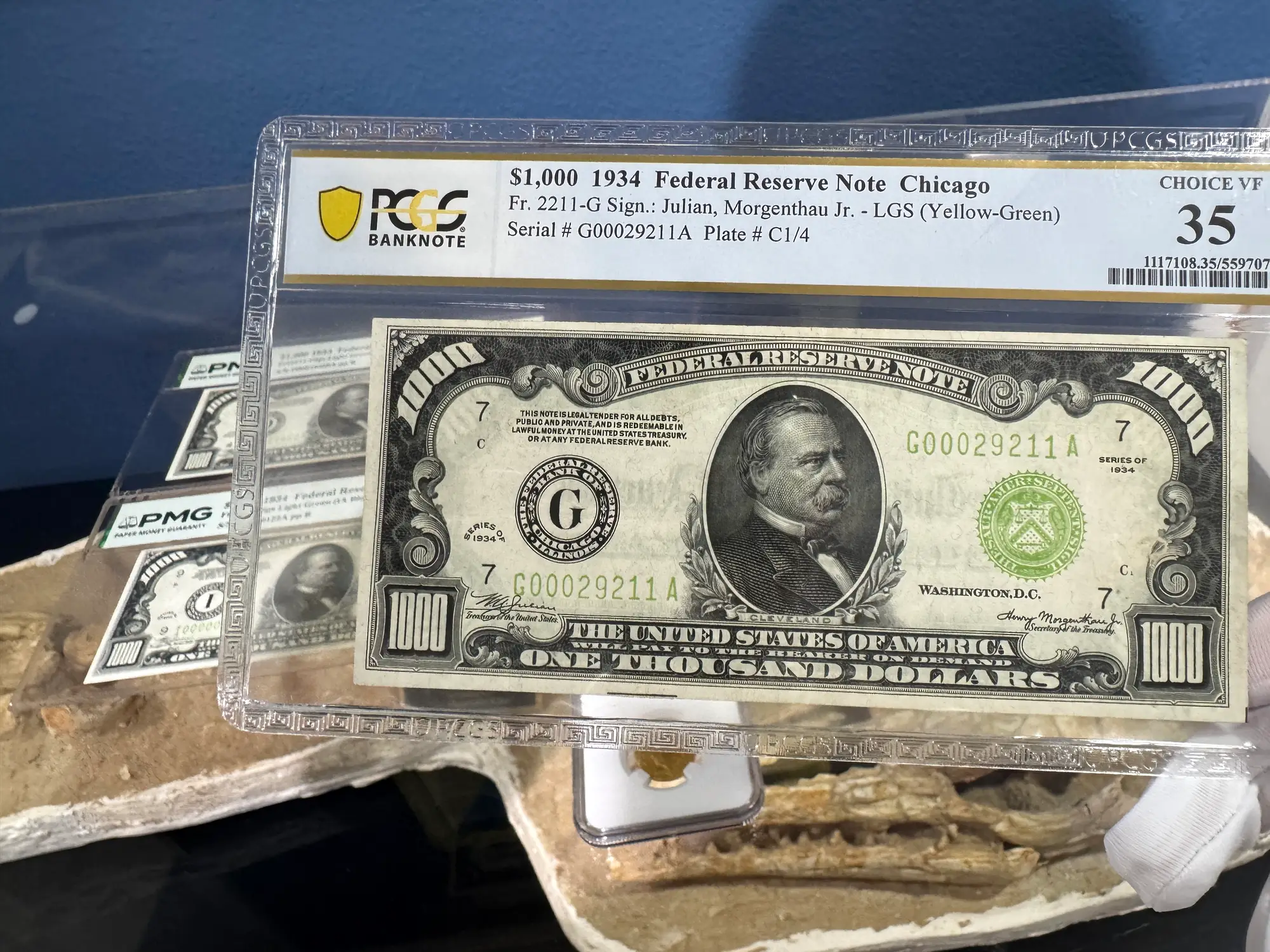 FR 2211-G CHICAGO $1,000 1934 PCGS 35EPQ 4