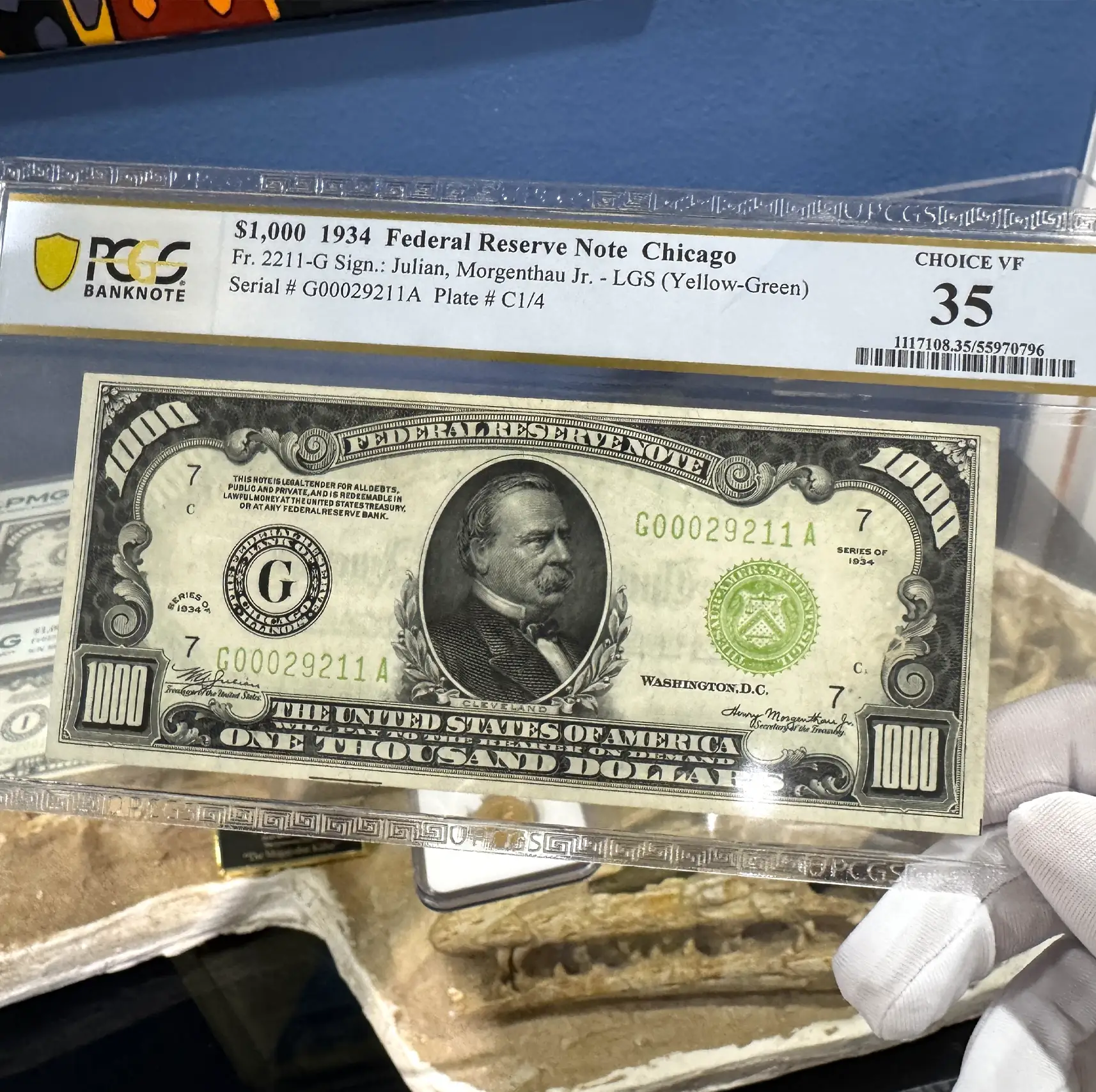 FR 2211-G CHICAGO $1,000 1934 PCGS 35EPQ