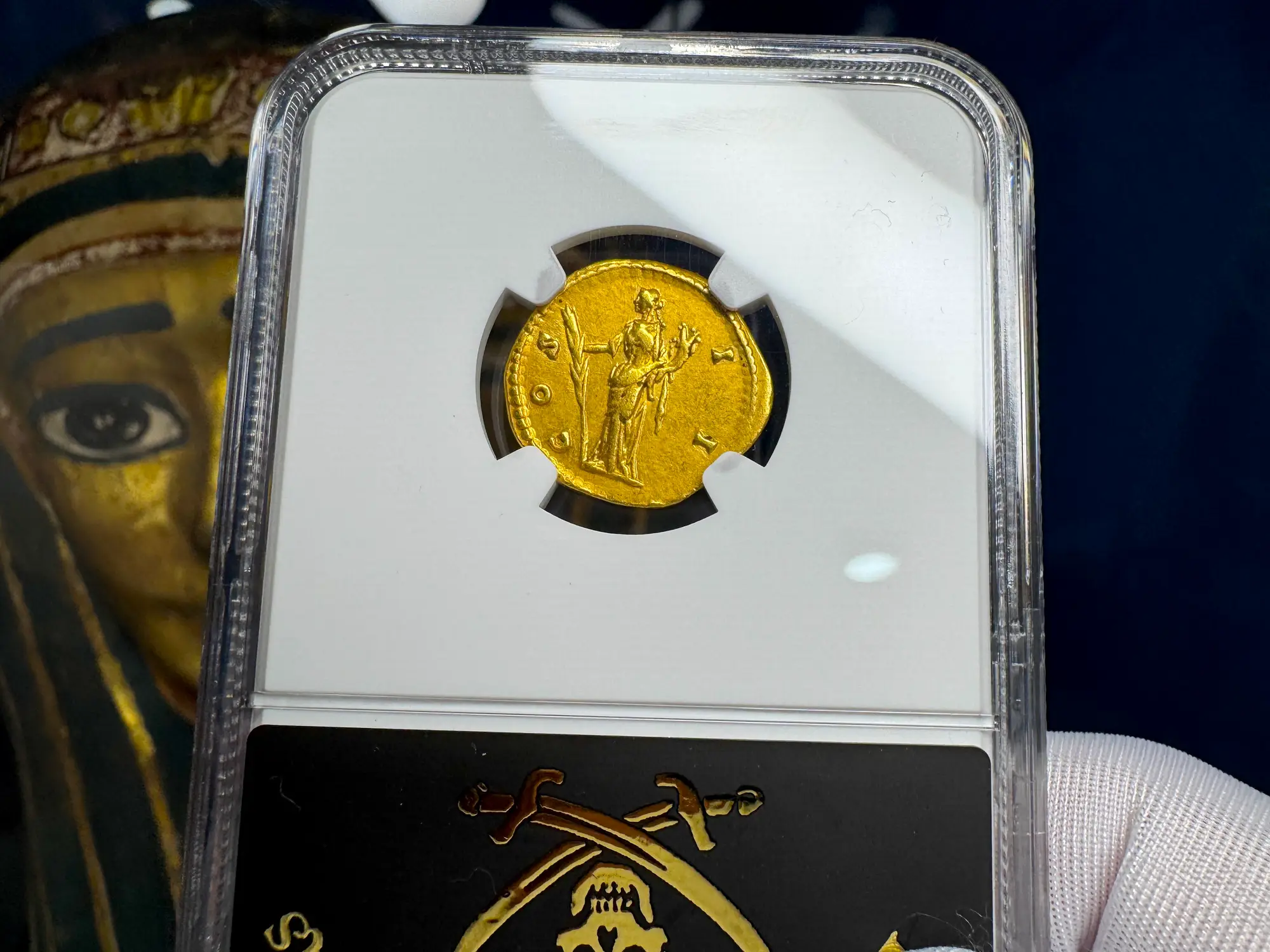 Roman Empire "Marcus Aurelius" 161AD Aureus NGC XF 15