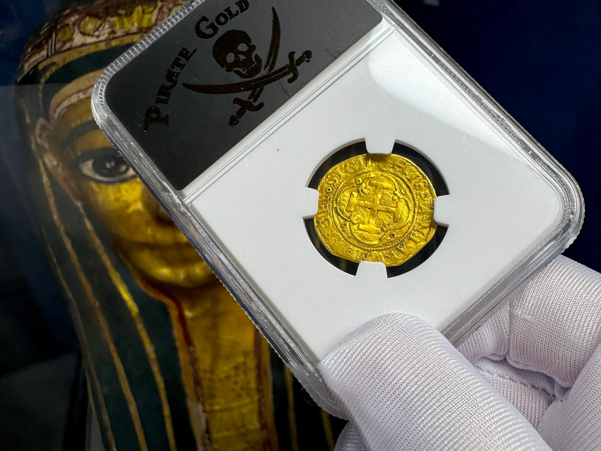 Spain 1 Escudo 1516-56 "Charles & Joanna" NGC 30 16