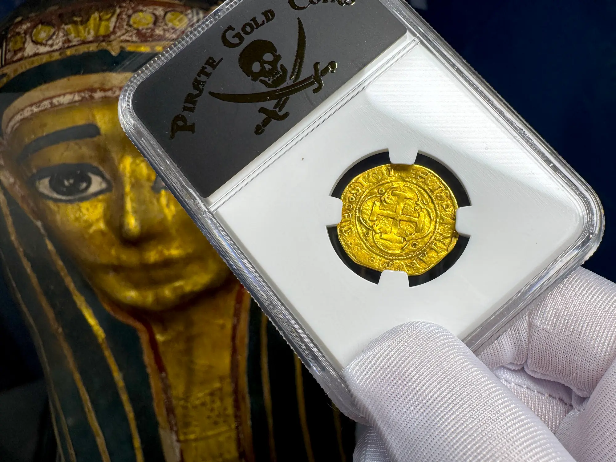 Spain 1 Escudo 1516-56 "Charles & Joanna" NGC 30 13