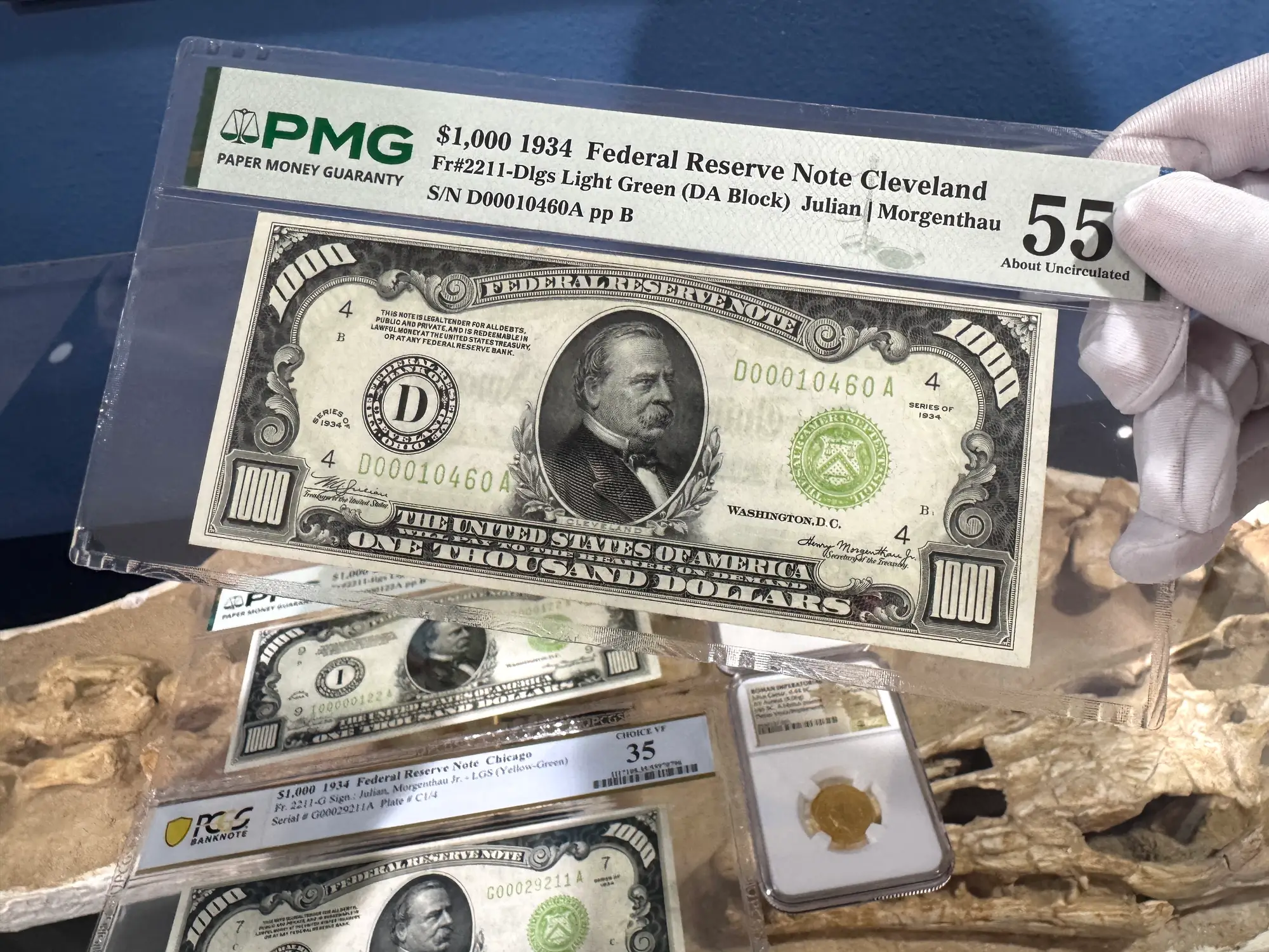 FR 2211-D CLEVELAND $1,000 PMG 55EPQ 2