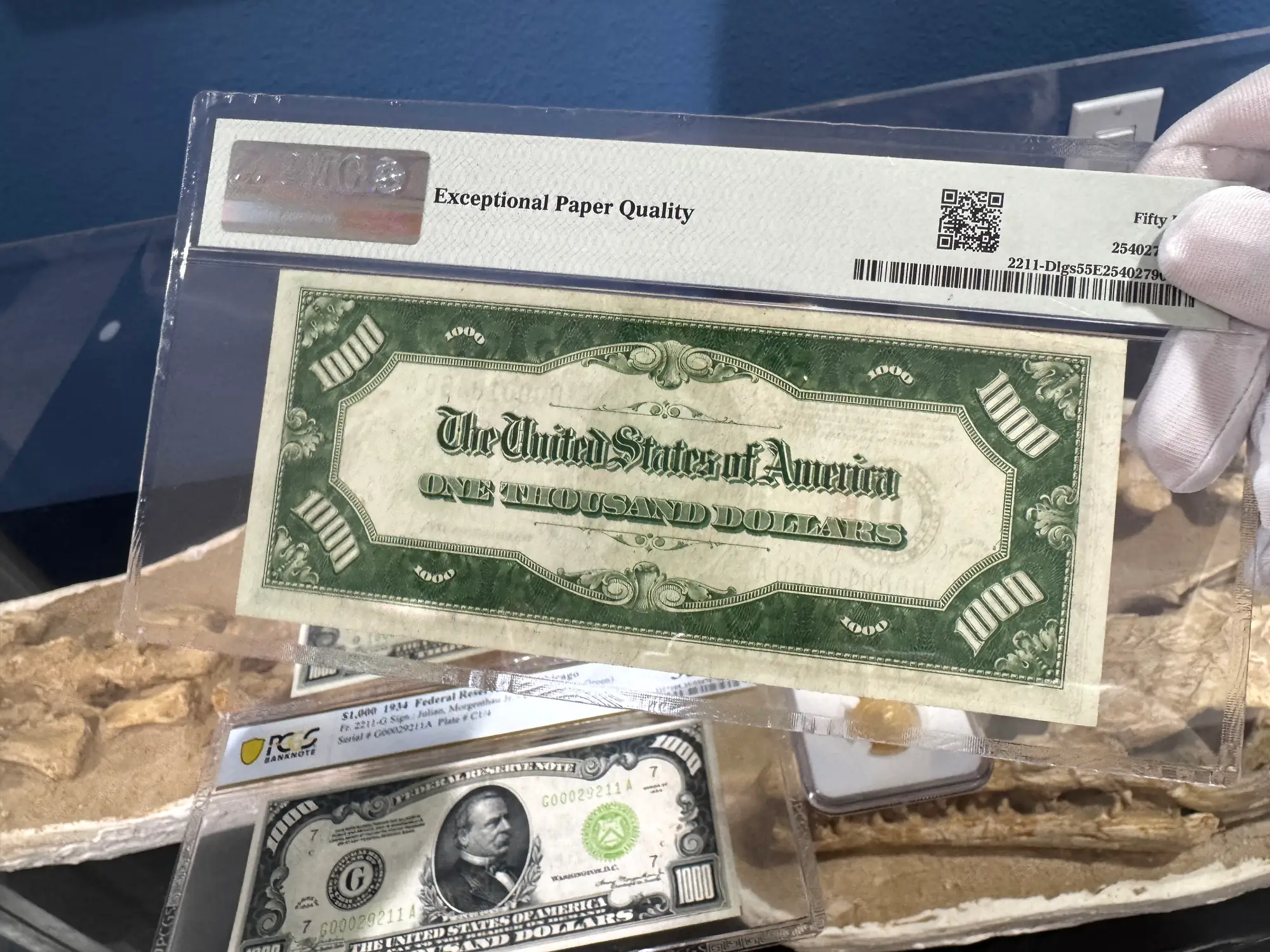 FR 2211-D CLEVELAND $1,000 PMG 55EPQ 7