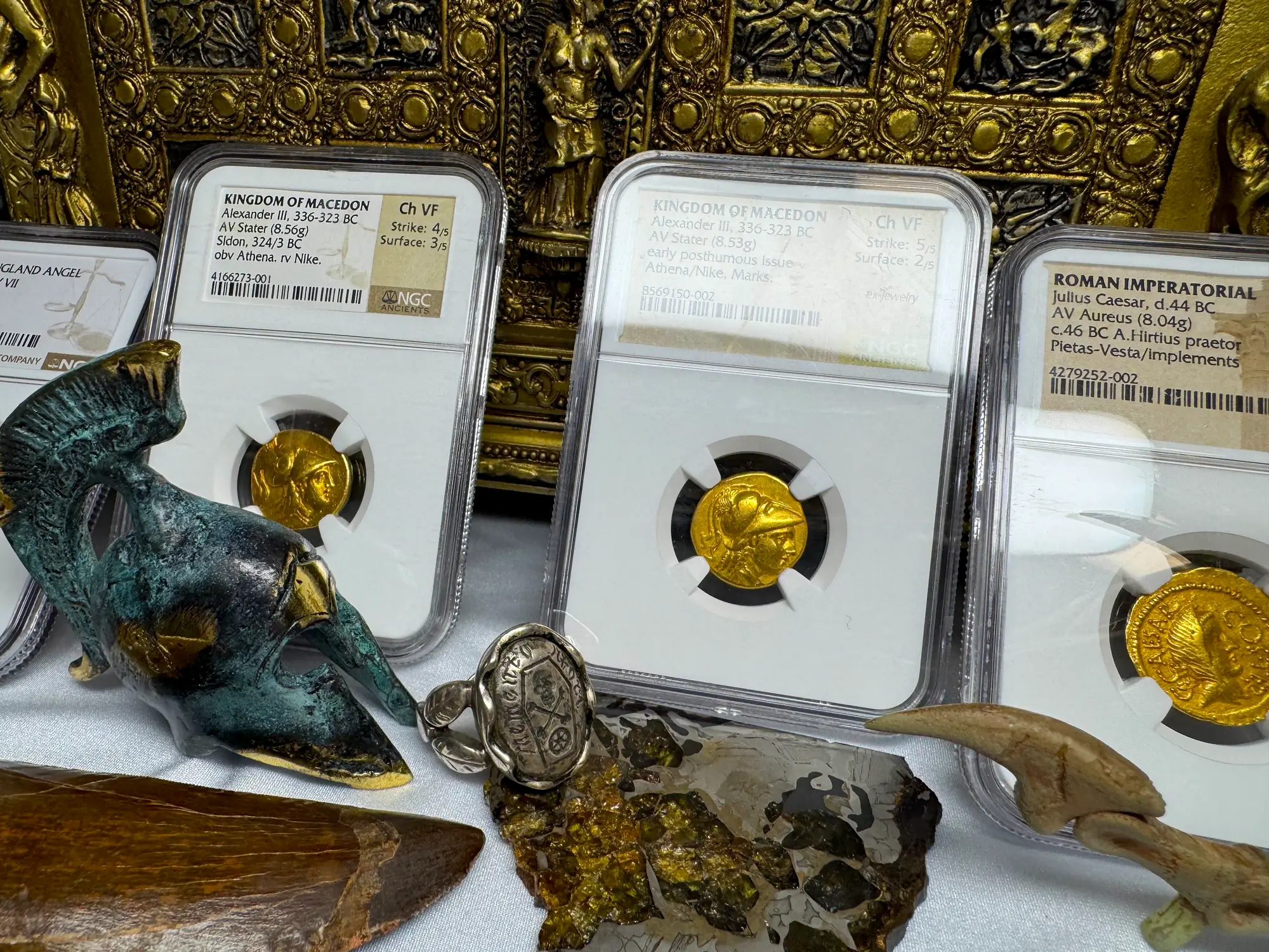 Kingdom of Macedon "Alexander the Great" 336BC Stater NGC Ch VF  20