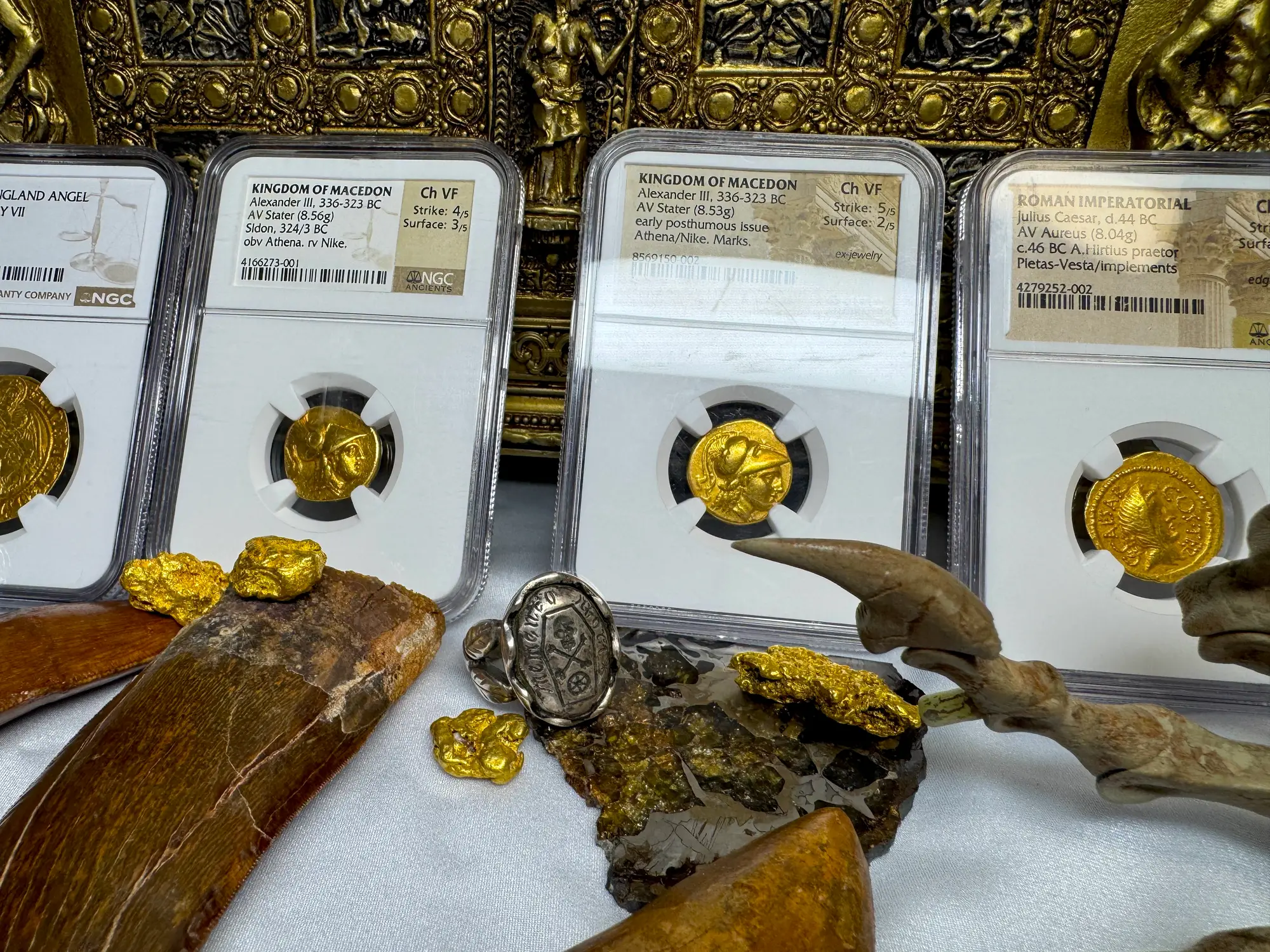 Kingdom of Macedon "Alexander the Great" 336BC Stater NGC Ch VF  25