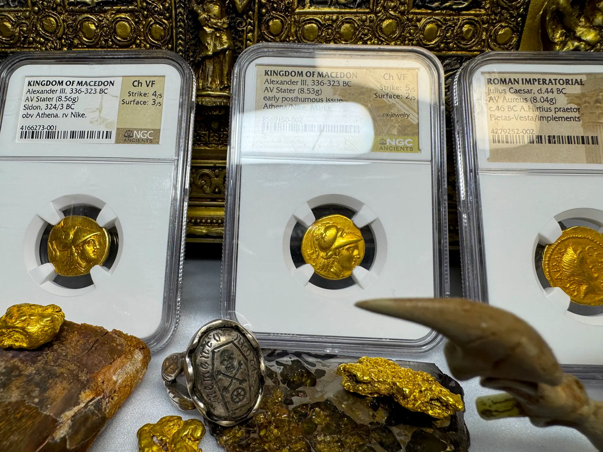 Kingdom of Macedon "Alexander the Great" 336BC Stater NGC Ch VF  21