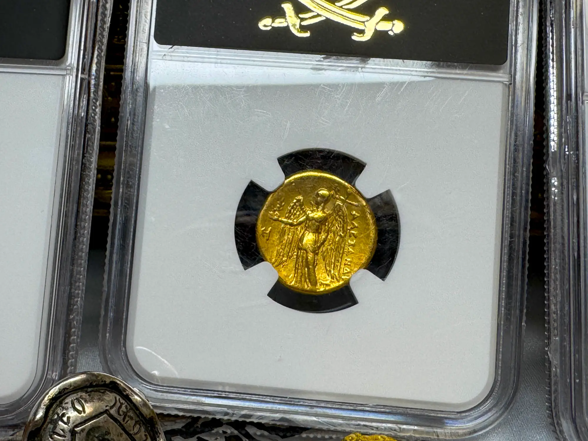 Kingdom of Macedon "Alexander the Great" 336BC Stater NGC Ch VF  6