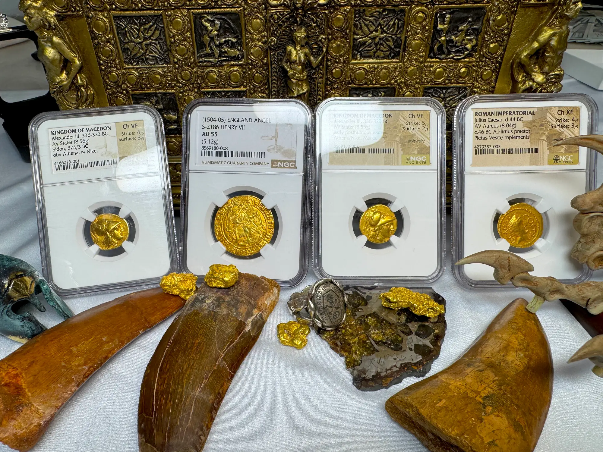 Kingdom of Macedon "Alexander the Great" 336BC Stater NGC Ch VF  10