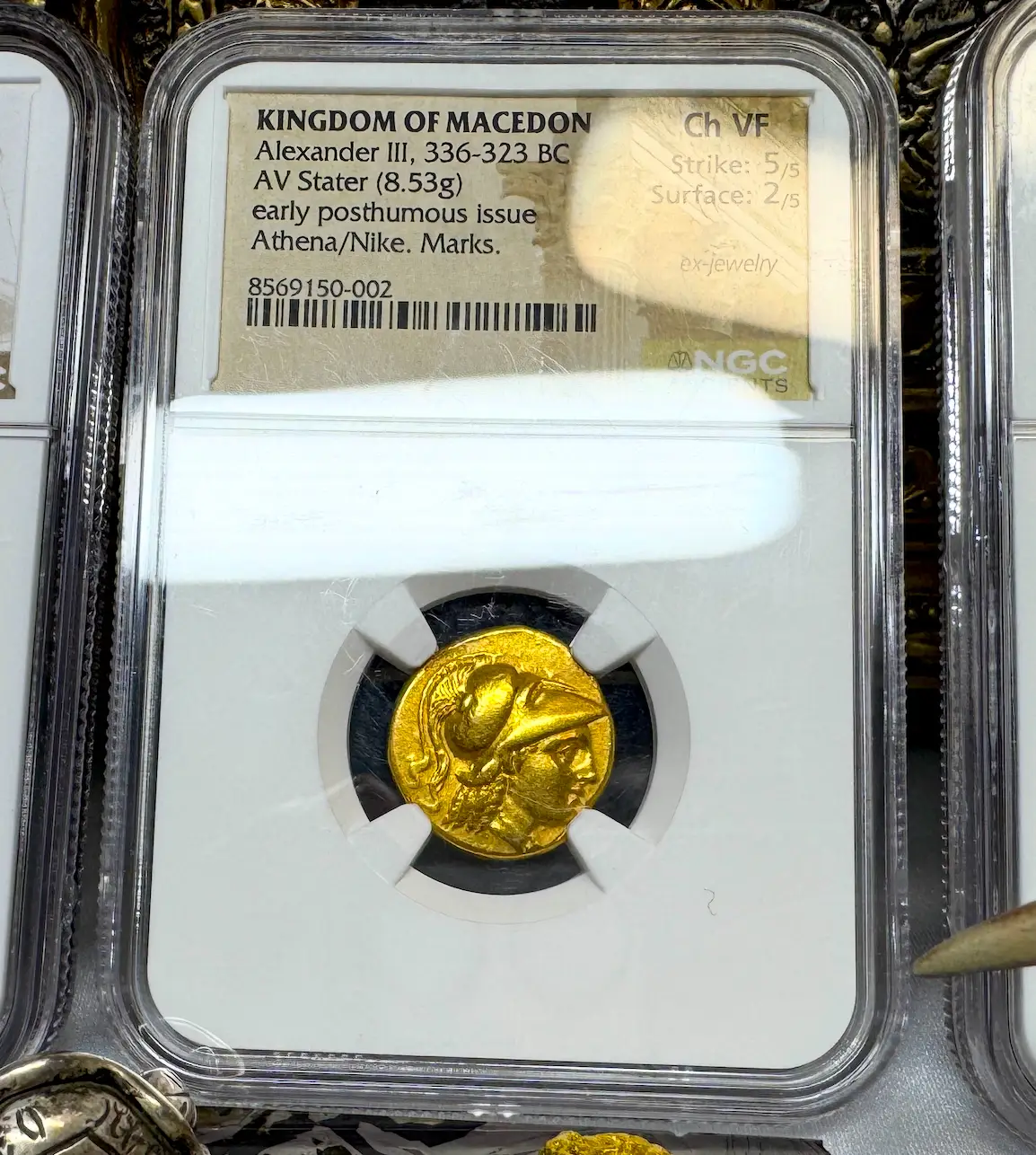 Kingdom of Macedon "Alexander the Great" 336BC Stater NGC Ch VF 
