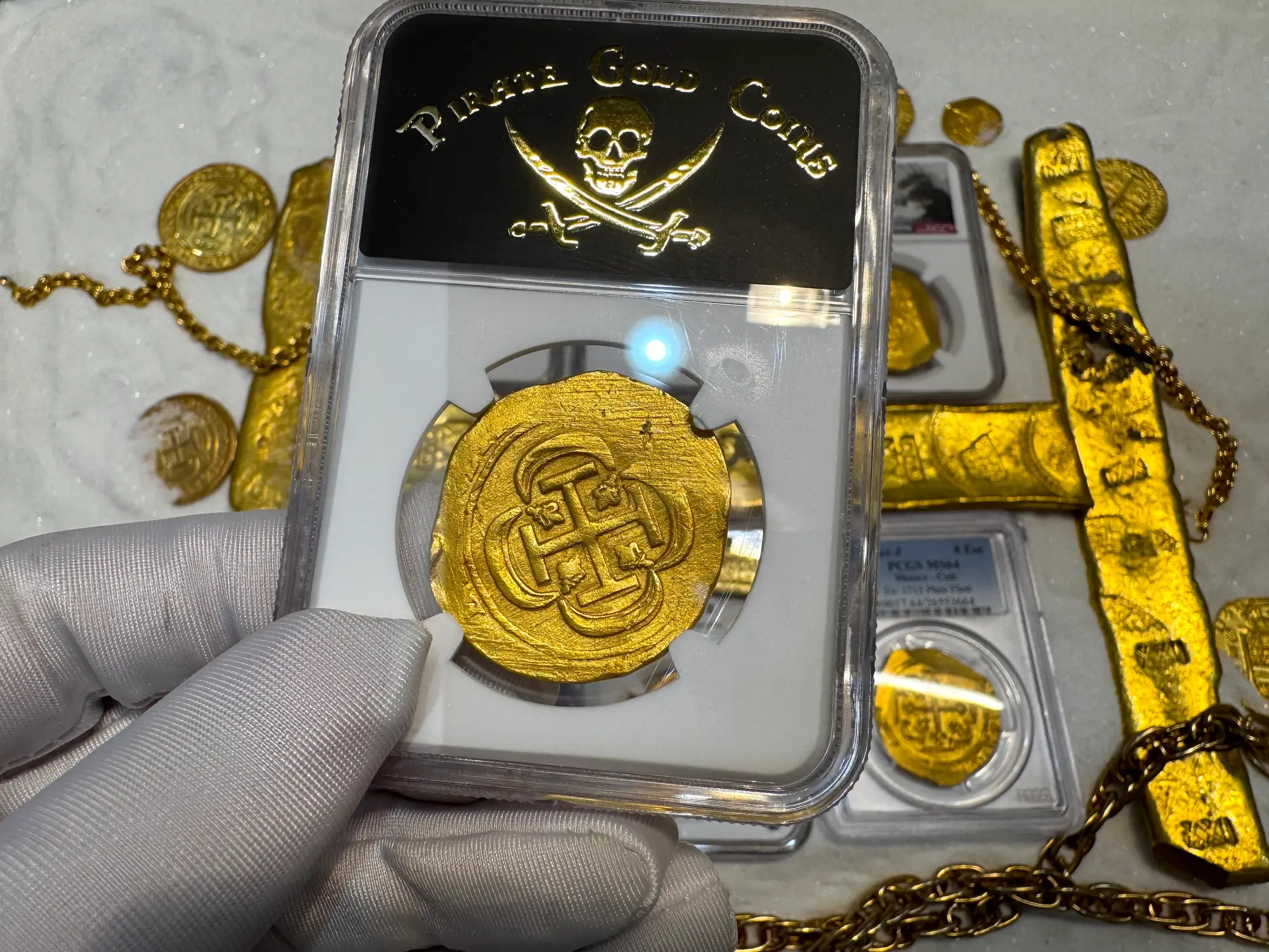 Mexico 8 Escudos 1715 "1715 Fleet Shipwreck" NGC 55 10