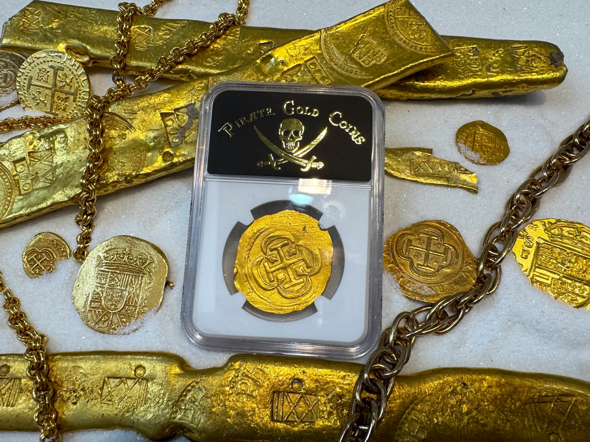 Mexico 8 Escudos 1715 "1715 Fleet Shipwreck" NGC 55 17