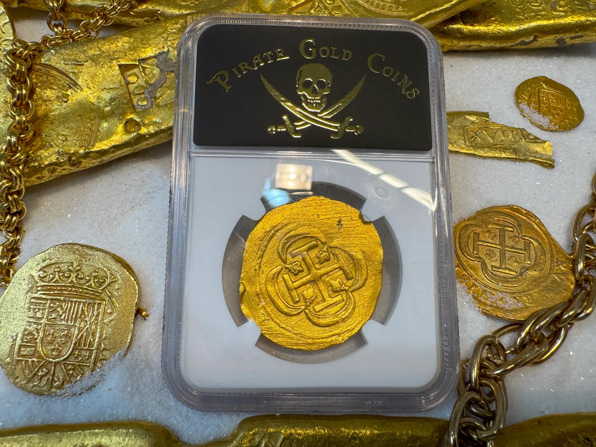 Mexico 8 Escudos 1715 "1715 Fleet Shipwreck" NGC 55 19