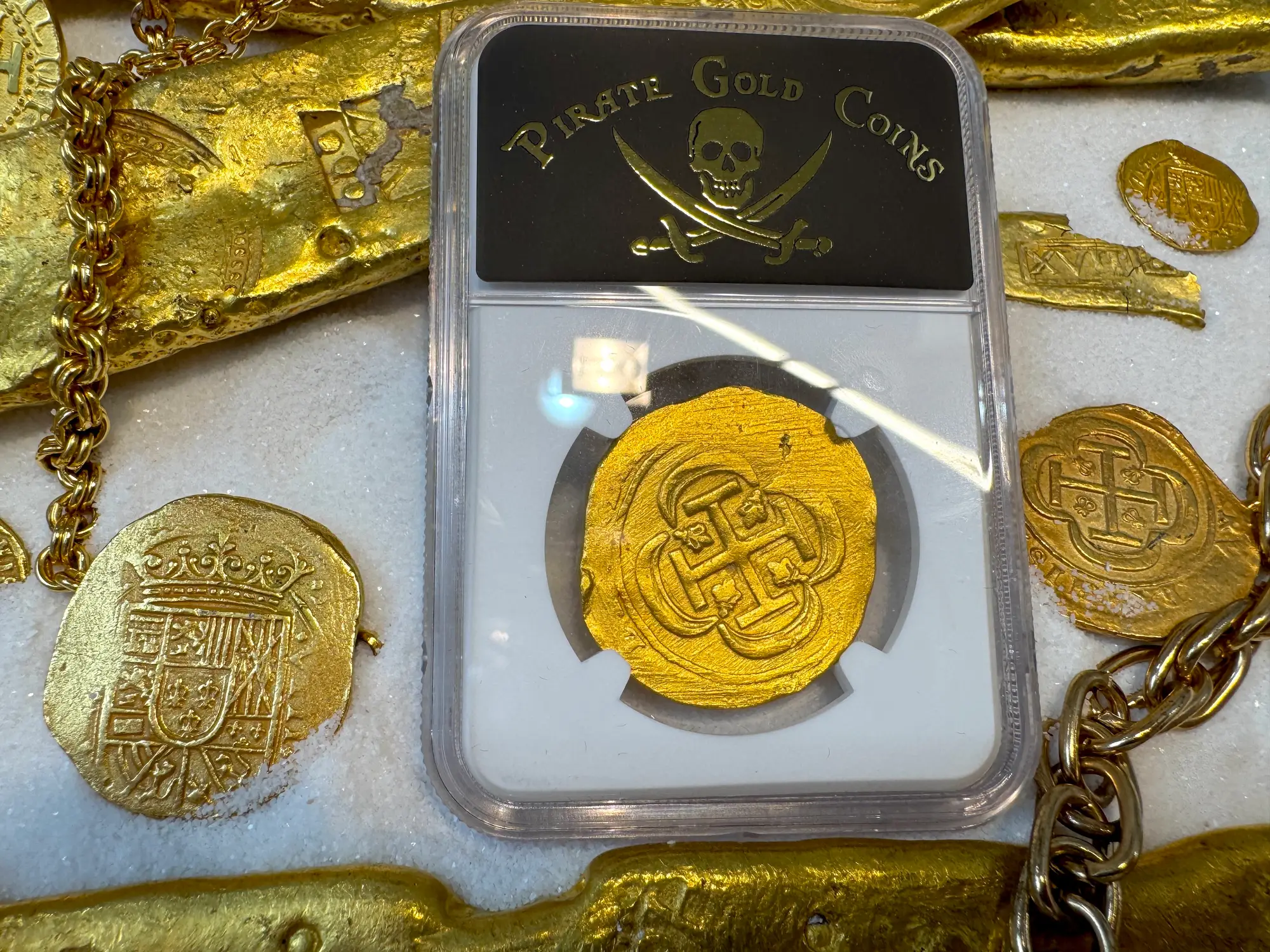 Mexico 8 Escudos 1715 "1715 Fleet Shipwreck" NGC 55 20