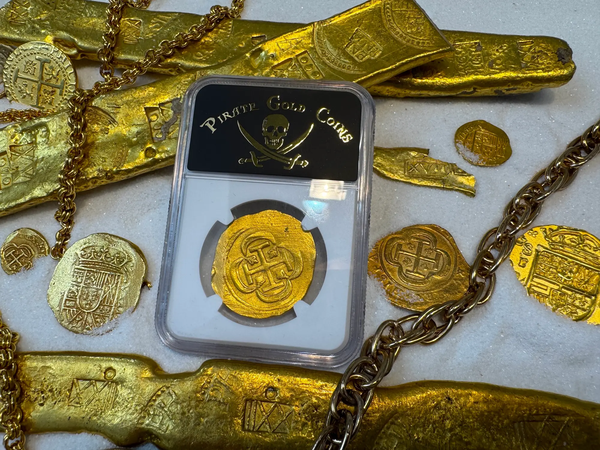 Mexico 8 Escudos 1715 "1715 Fleet Shipwreck" NGC 55 27