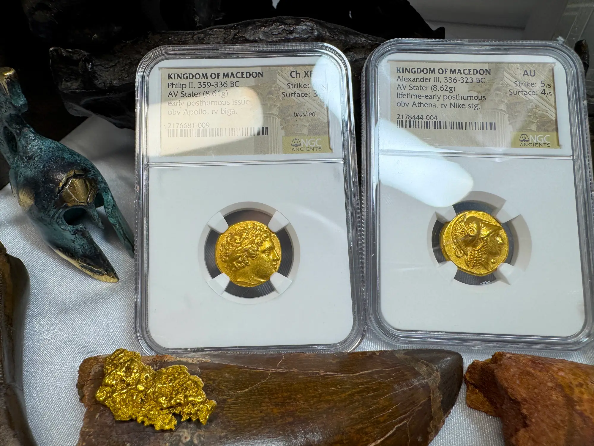 Kingdom of Macedon "Philip II" 359BC Stater NGC Ch XF 20