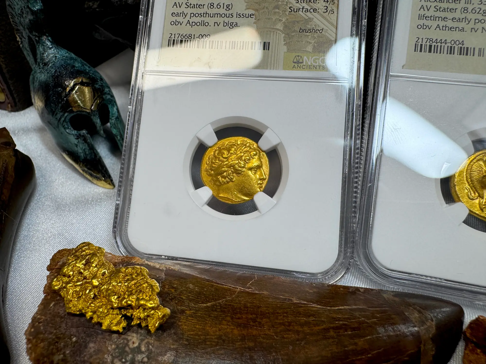 Kingdom of Macedon "Philip II" 359BC Stater NGC Ch XF 11