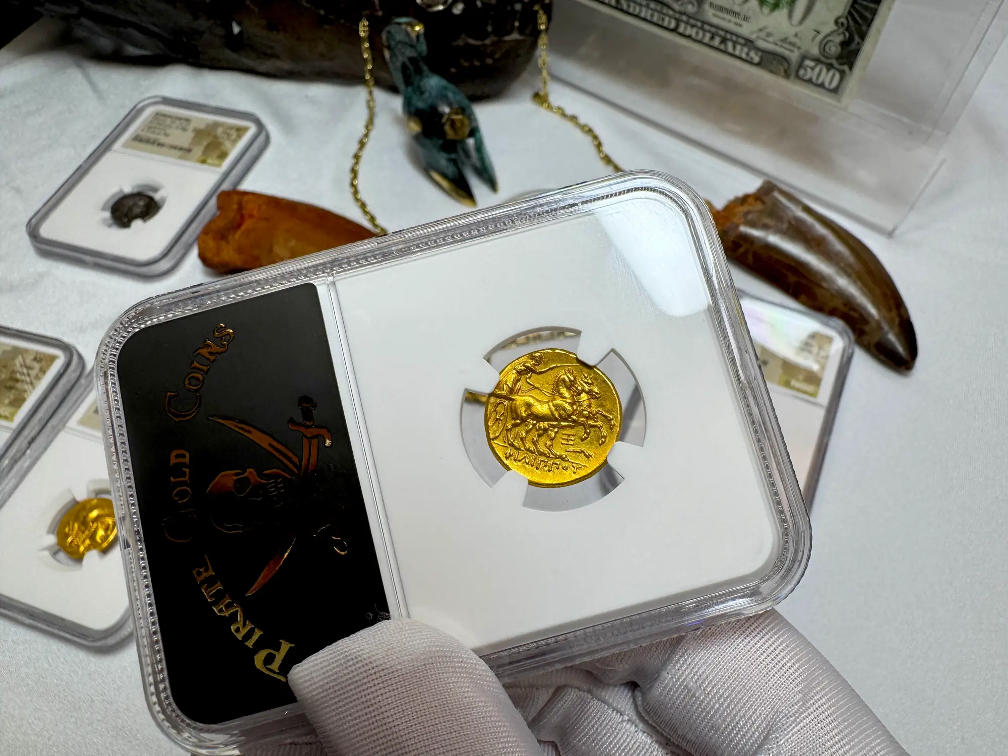 Kingdom of Macedon "Philip II" 359BC Stater NGC Ch XF 16