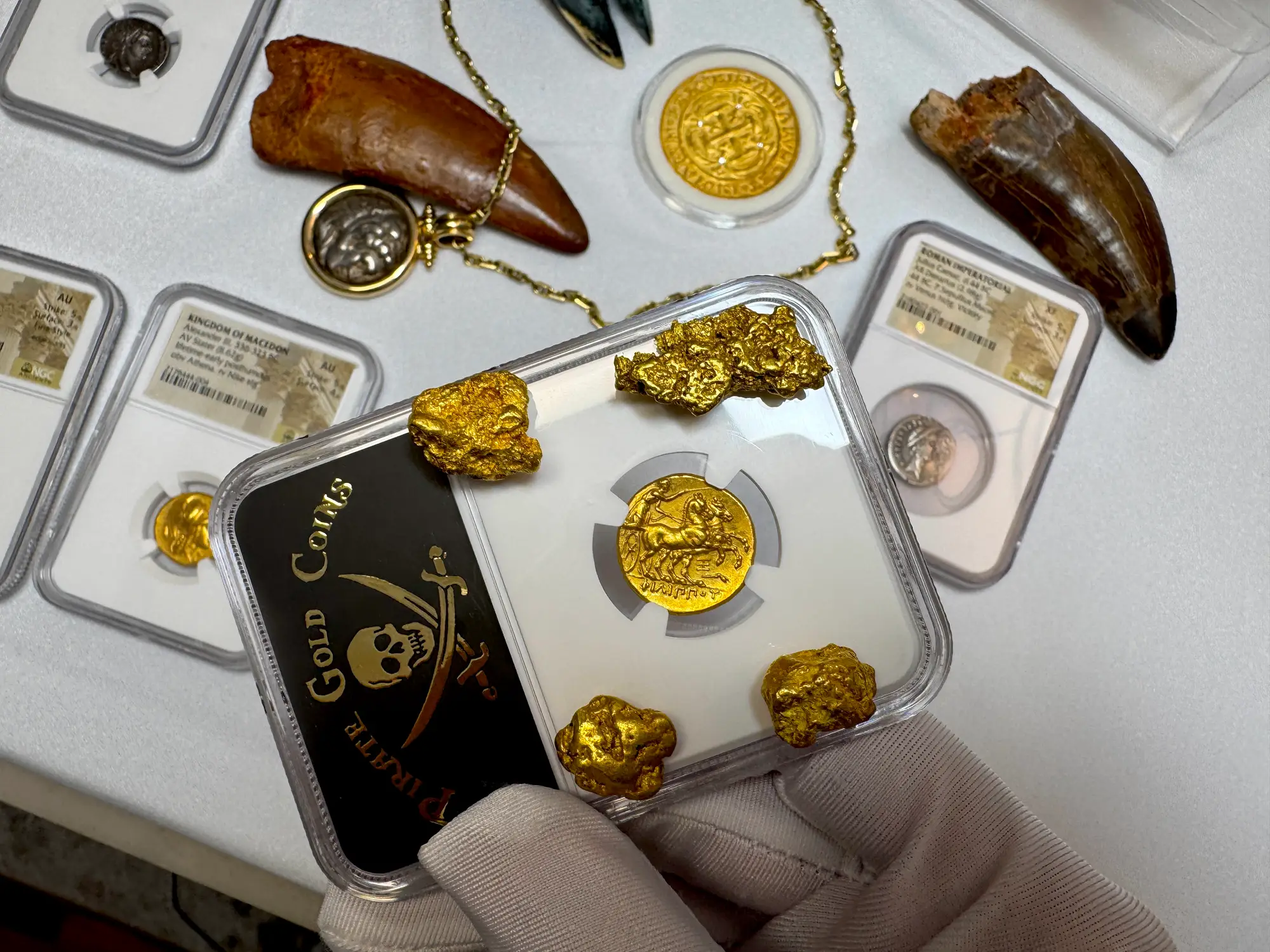 Kingdom of Macedon "Philip II" 359BC Stater NGC Ch XF 25