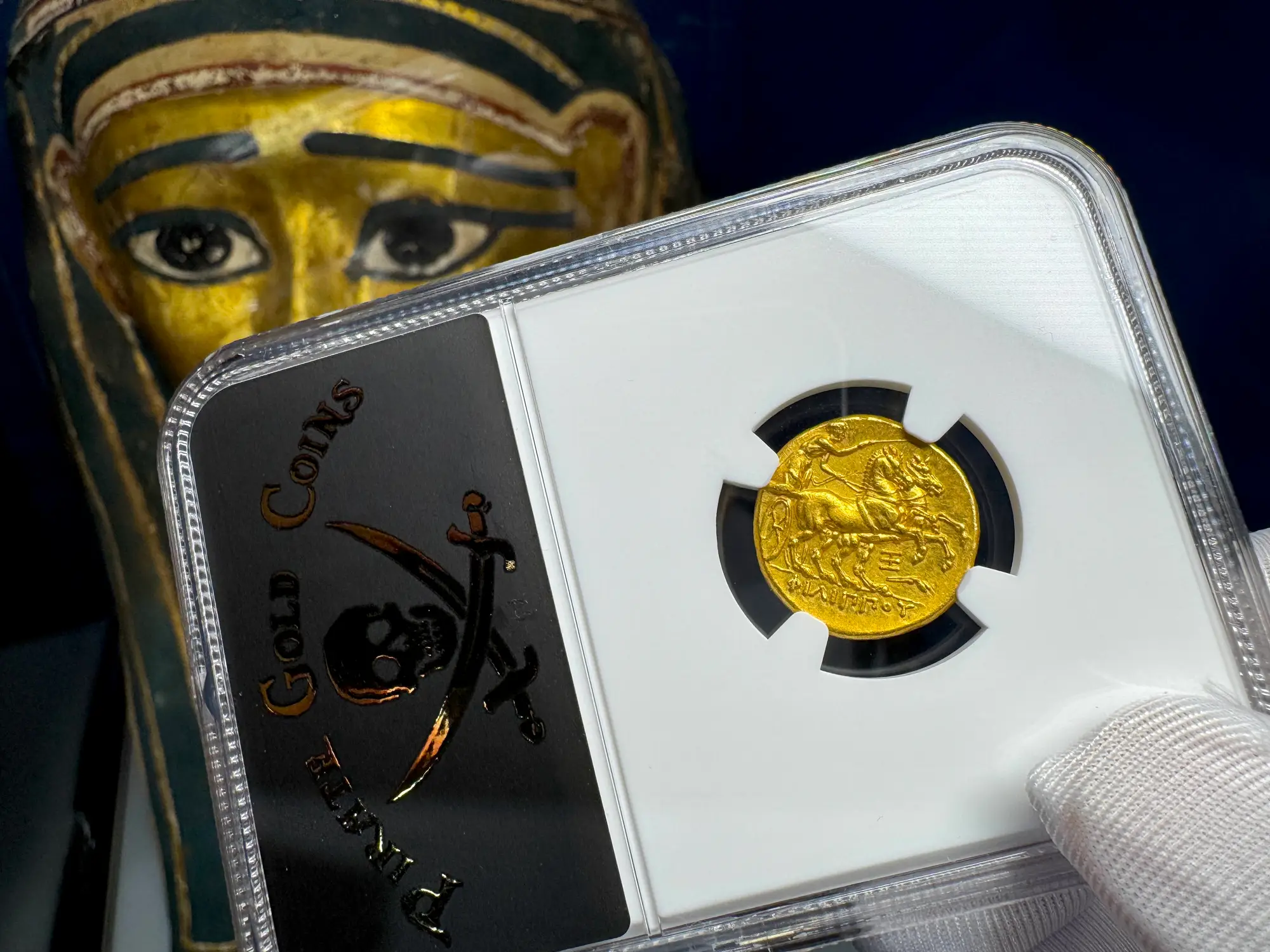 Kingdom of Macedon "Philip II" 359BC Stater NGC Ch XF 24