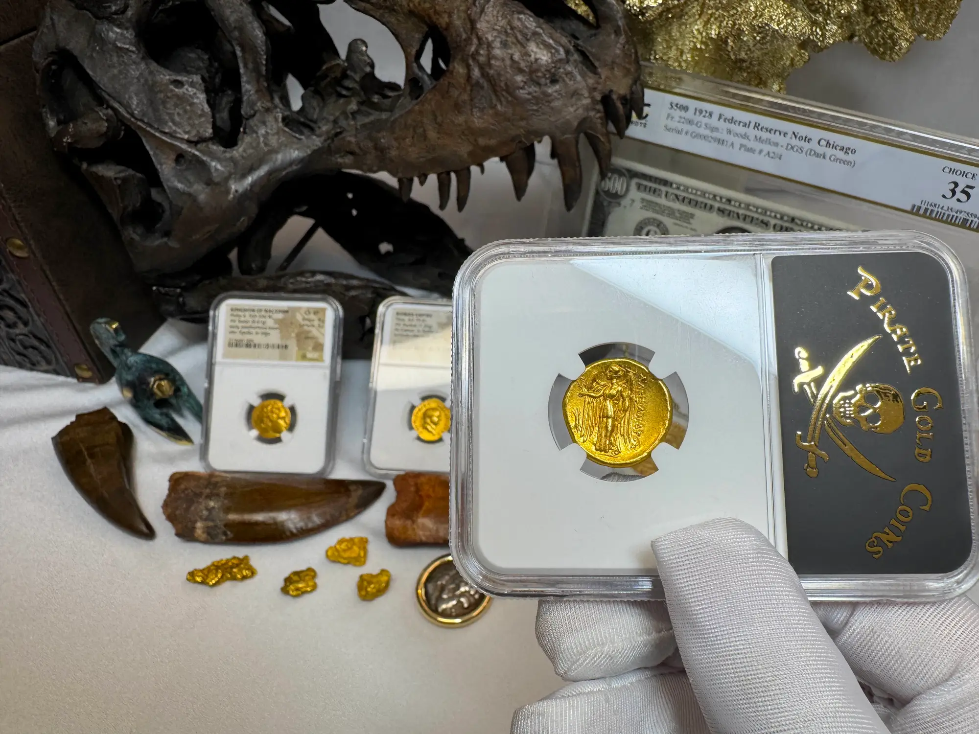 Kingdom of Macedon "Alexander the Great" 336BC Stater NGC AU 5x4 Gorgeous! 20