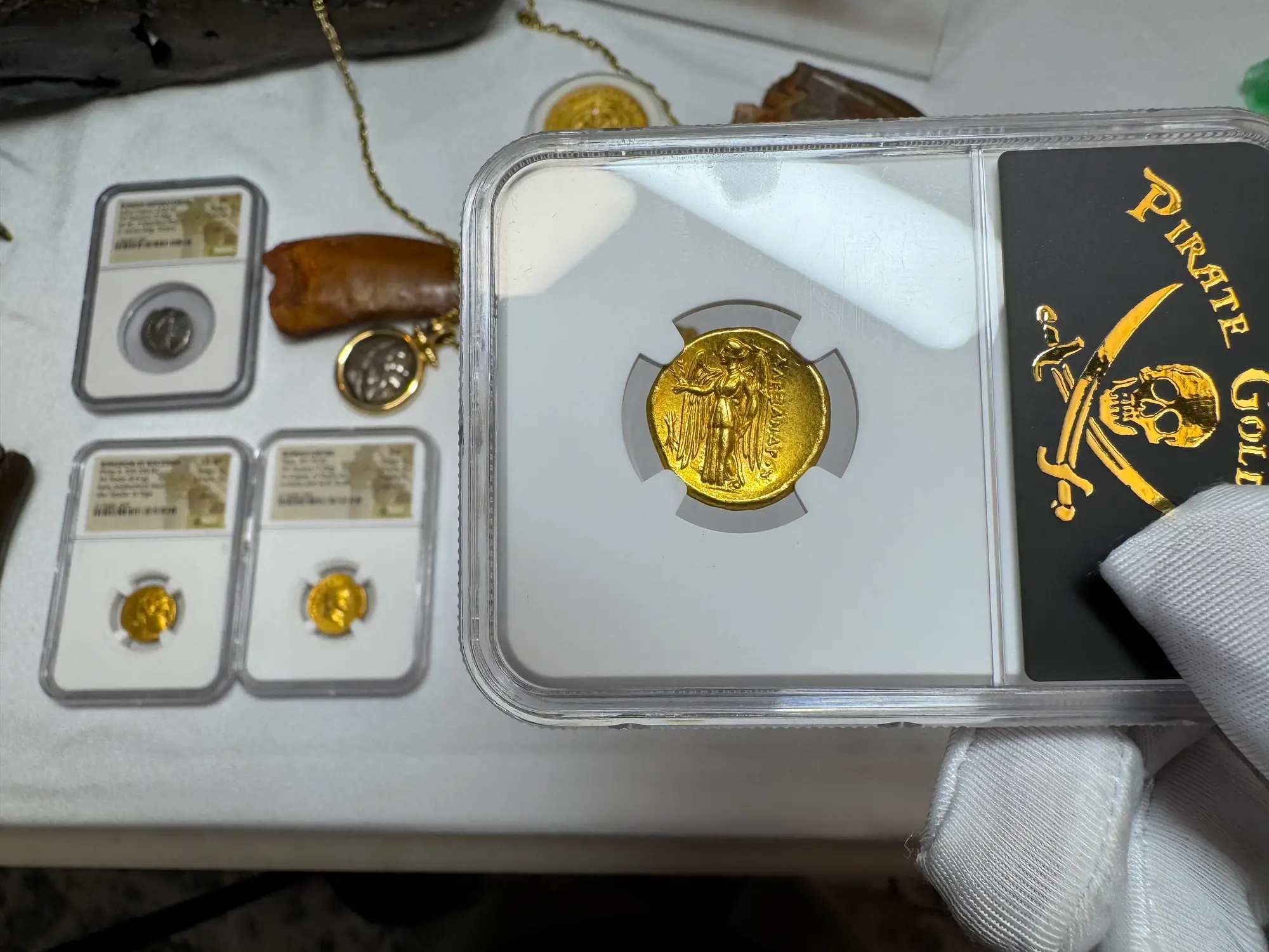 Kingdom of Macedon "Alexander the Great" 336BC Stater NGC AU 5x4 Gorgeous! 43